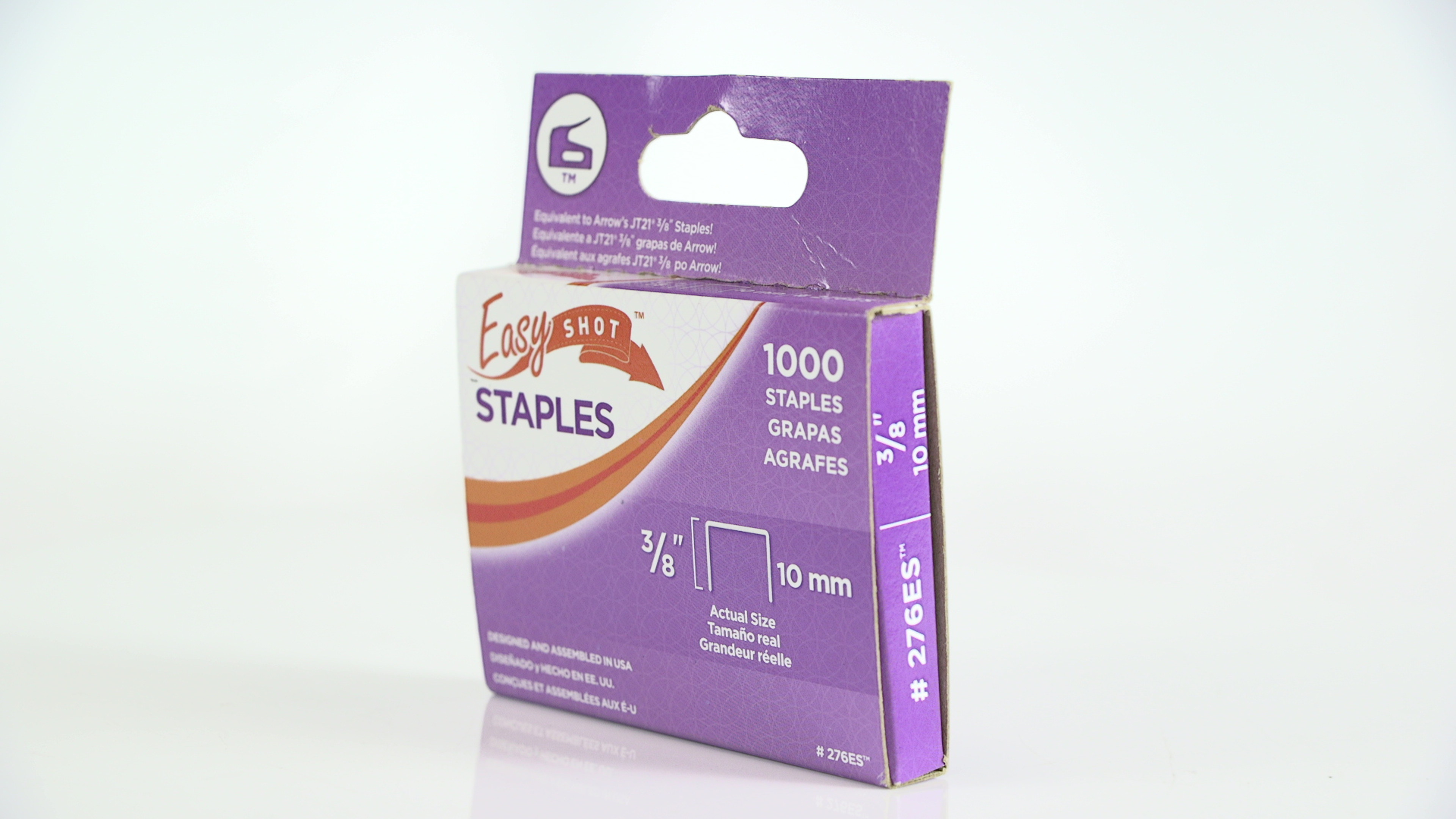 Arrow Easyshot Craft Staples, 3/8" x 7/16", 1000ct