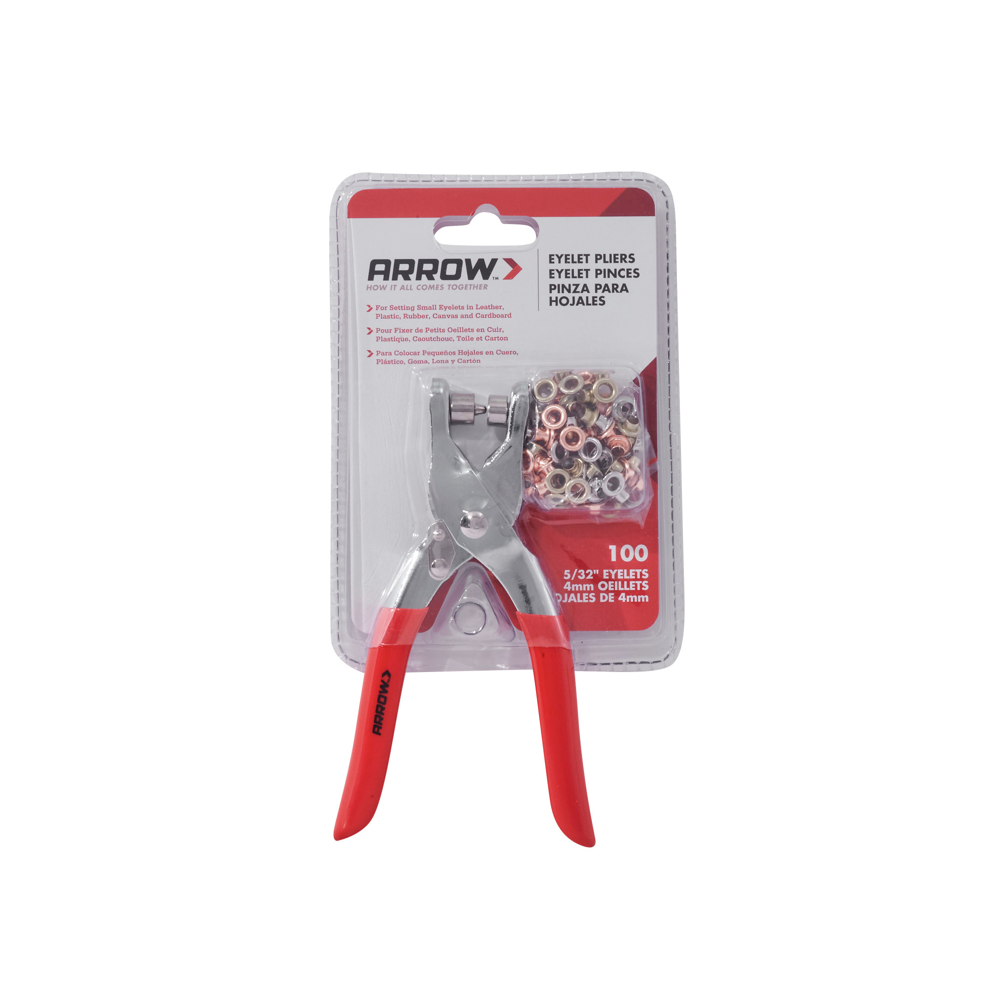 Arrow GEPK532 Eyelet Tool Kit with 100 5/32 Eyelets - Arrow Tool Group