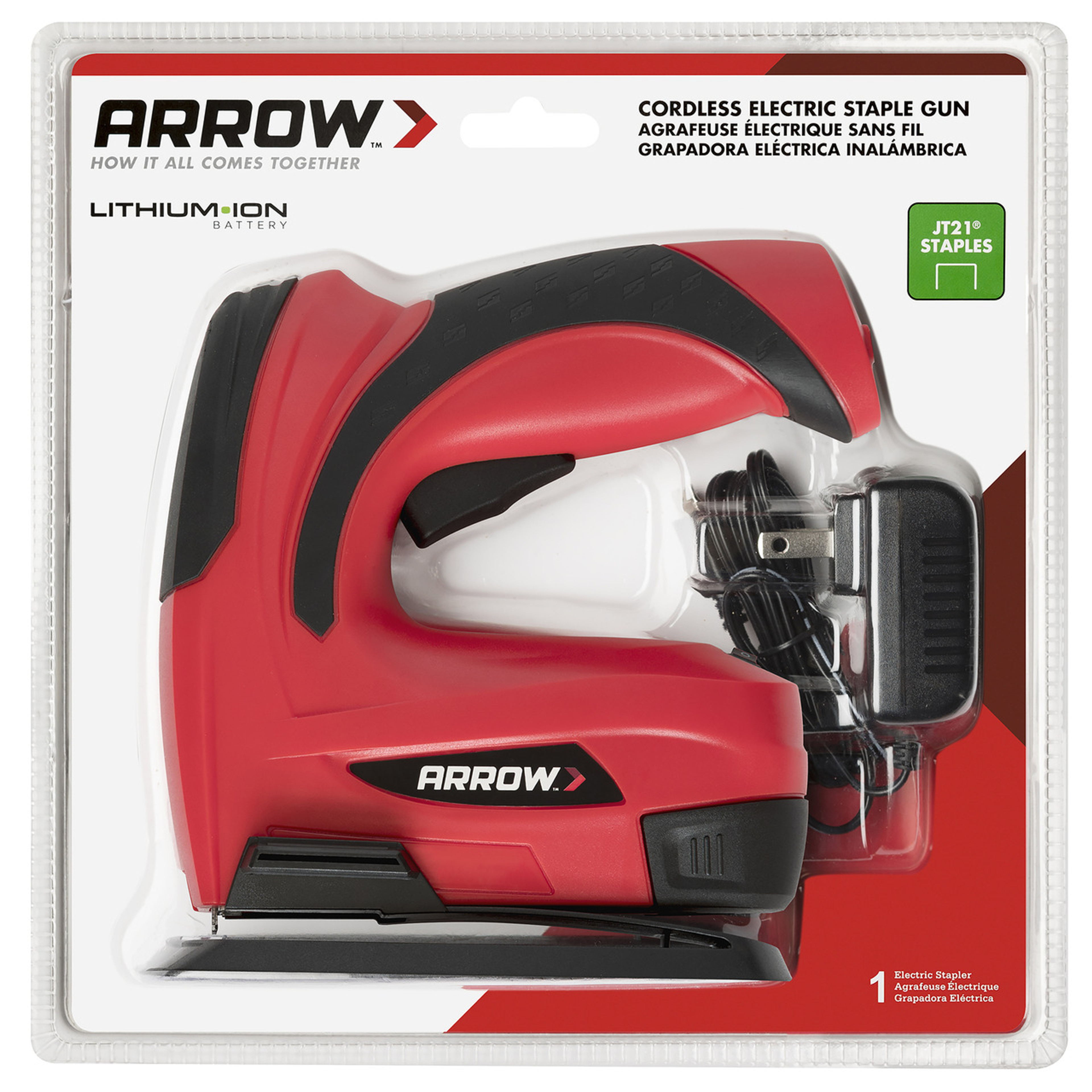Arrow E21 Cordless Electric Light Duty Staple Gun