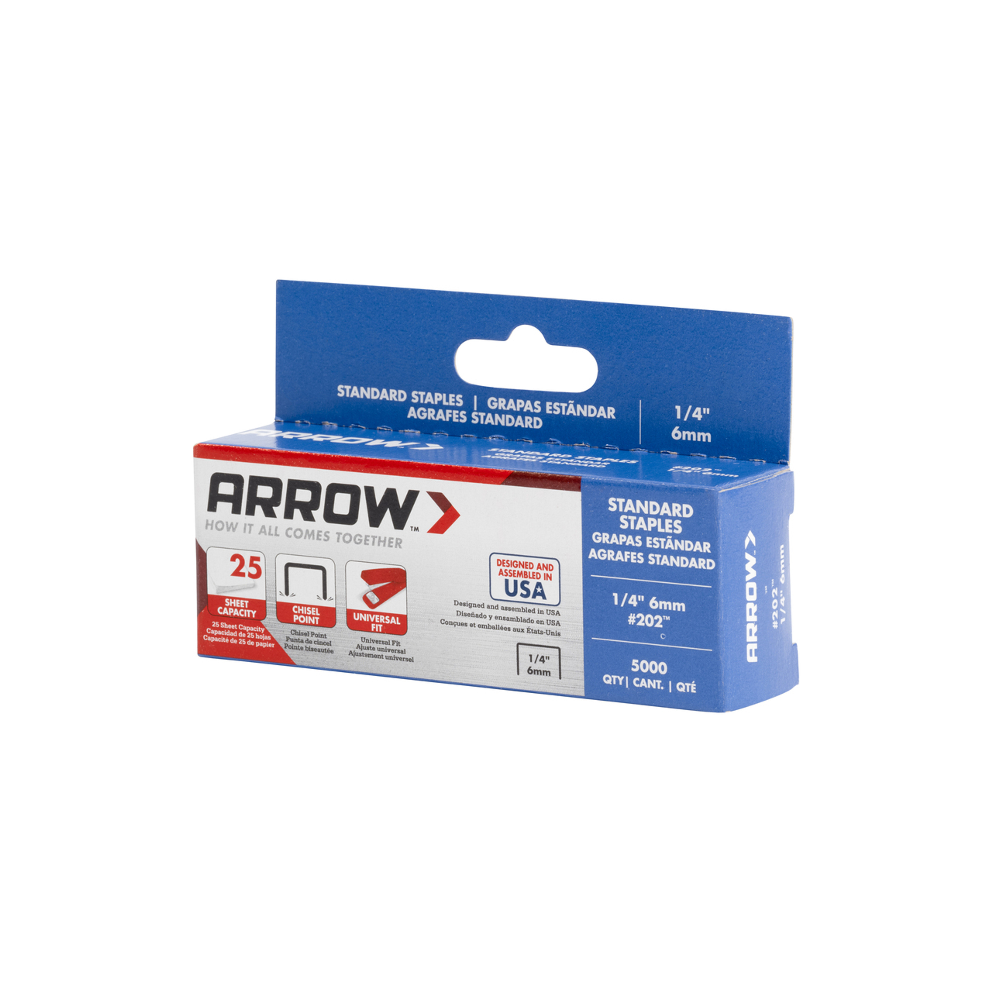 Arrow Standard Office Staples, 5000ct