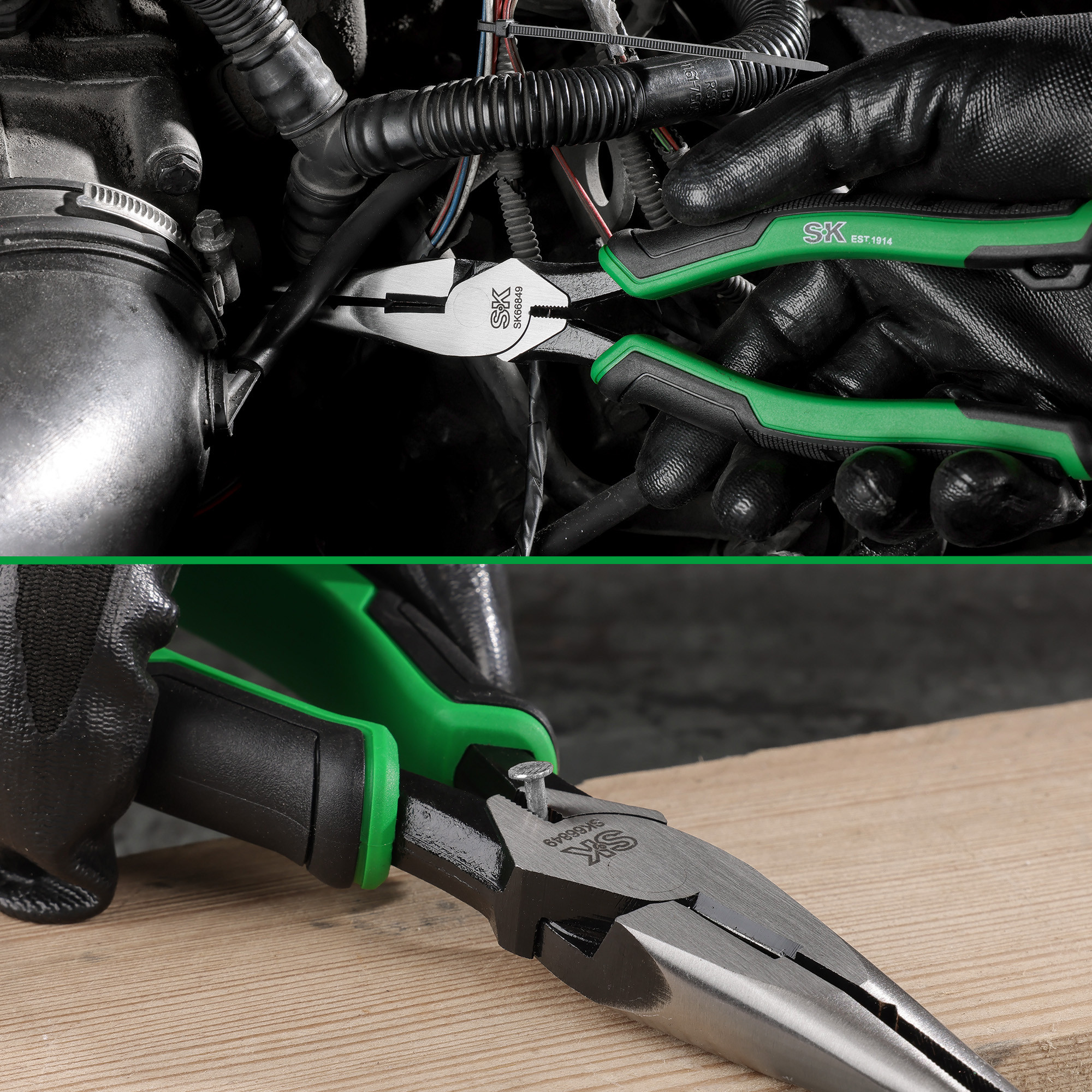 SK SK02104 8in Long Nose Plier - Arrow Tool Group