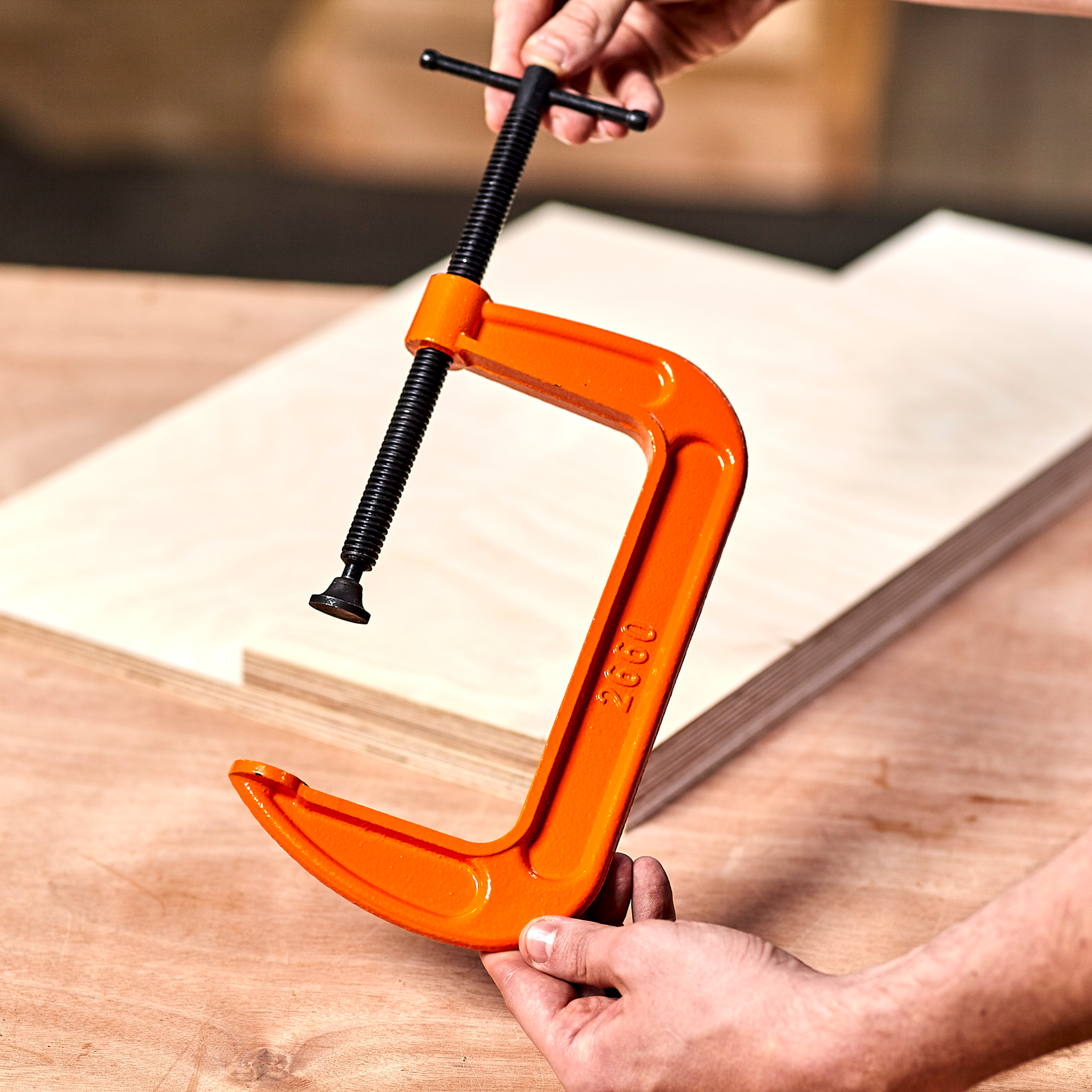 Pony 2660 C-Clamp, 6 in