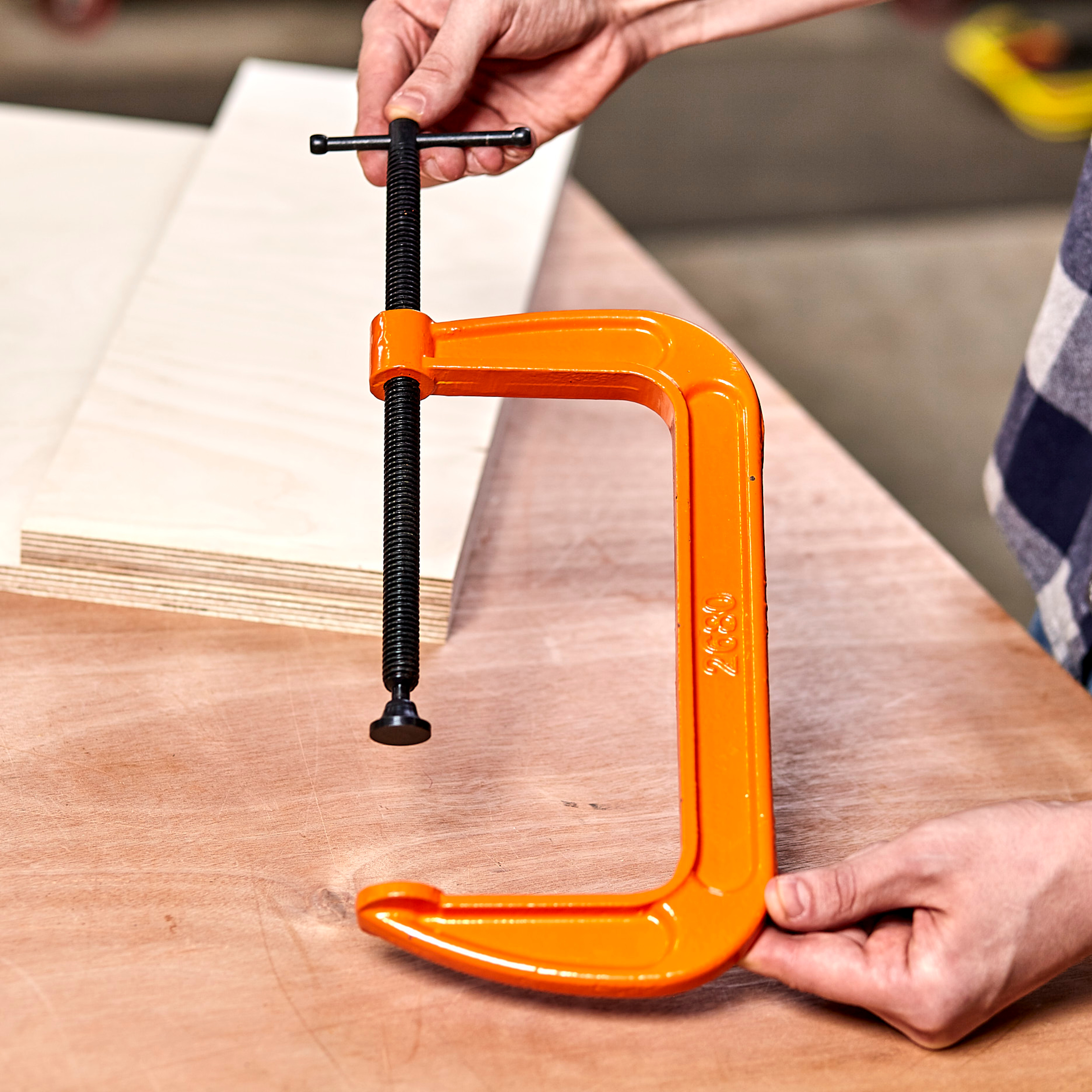 Pony 2680 C-Clamp, 8 in