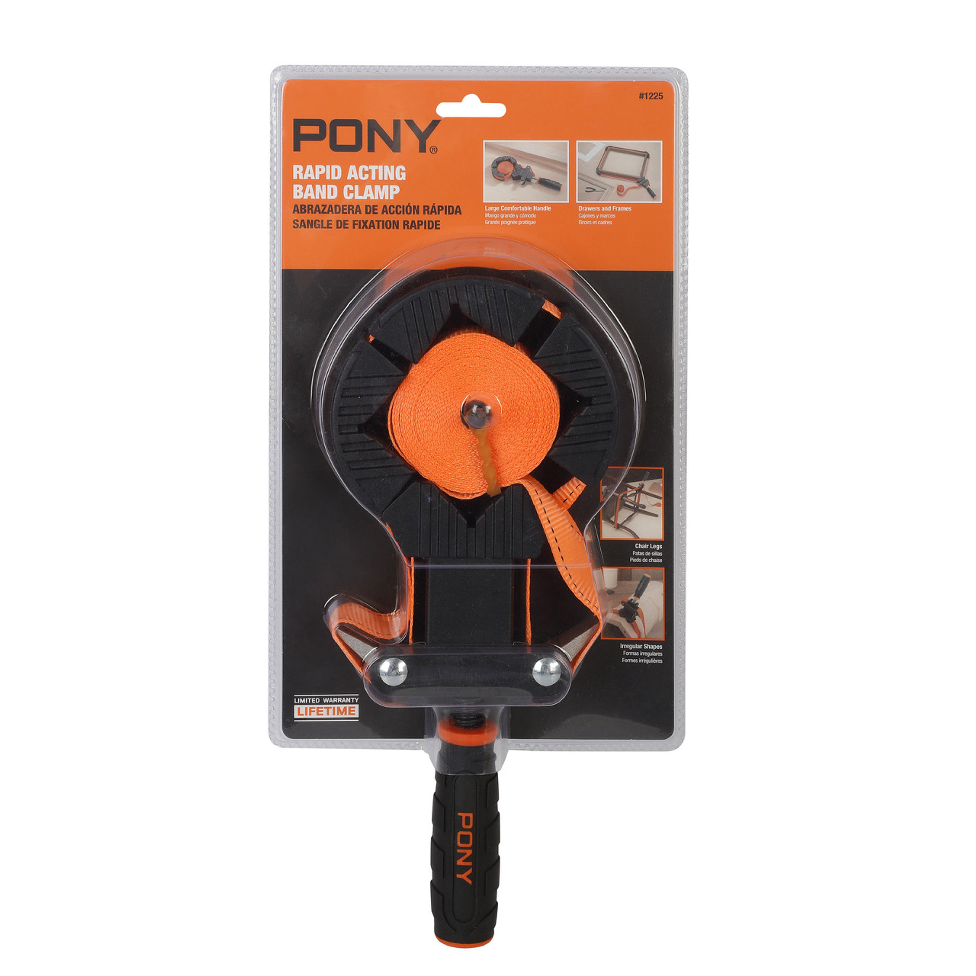 Pony 1225 Rapid-Acting Band Clamp, 15 ft