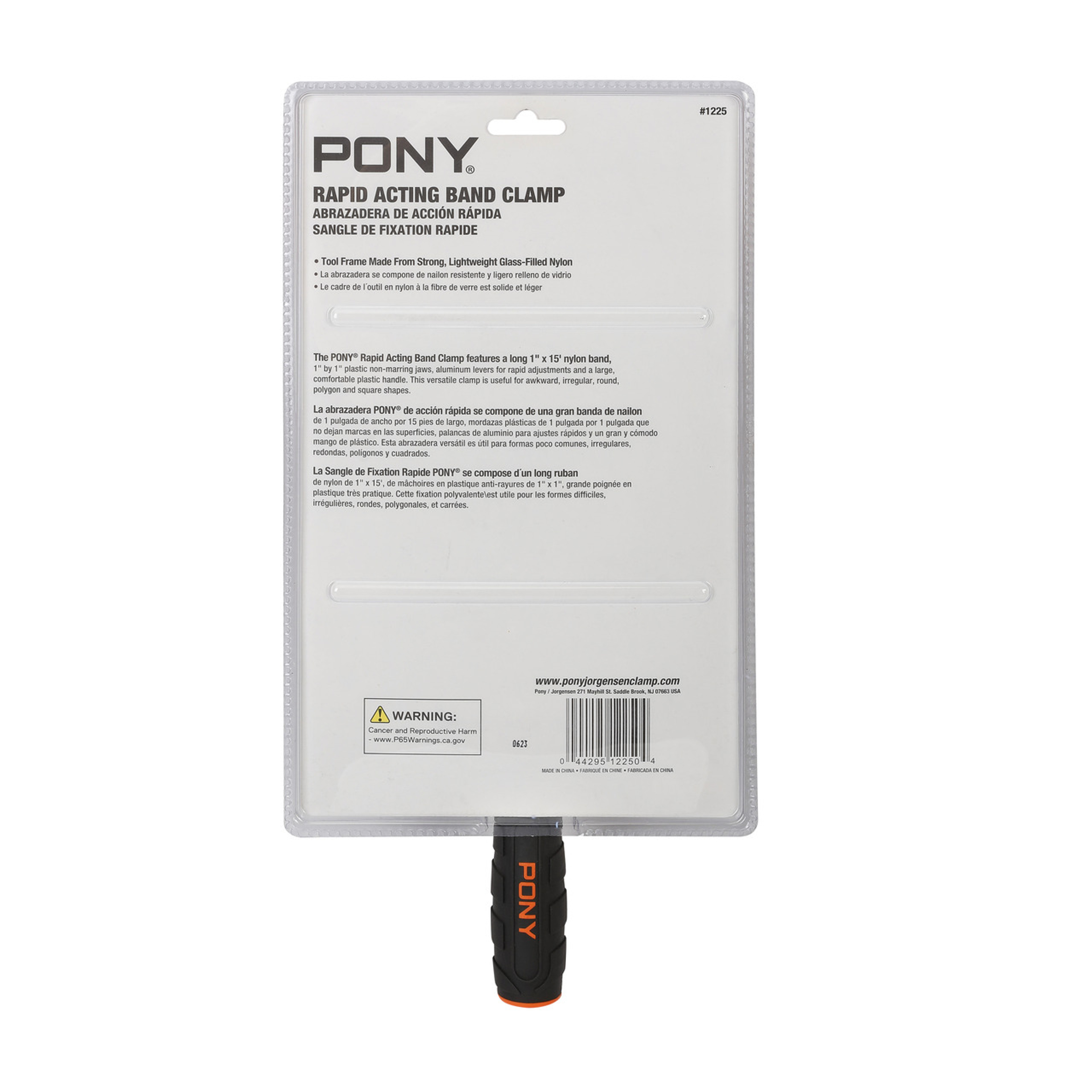 Pony 1225 Rapid-Acting Band Clamp, 15 ft