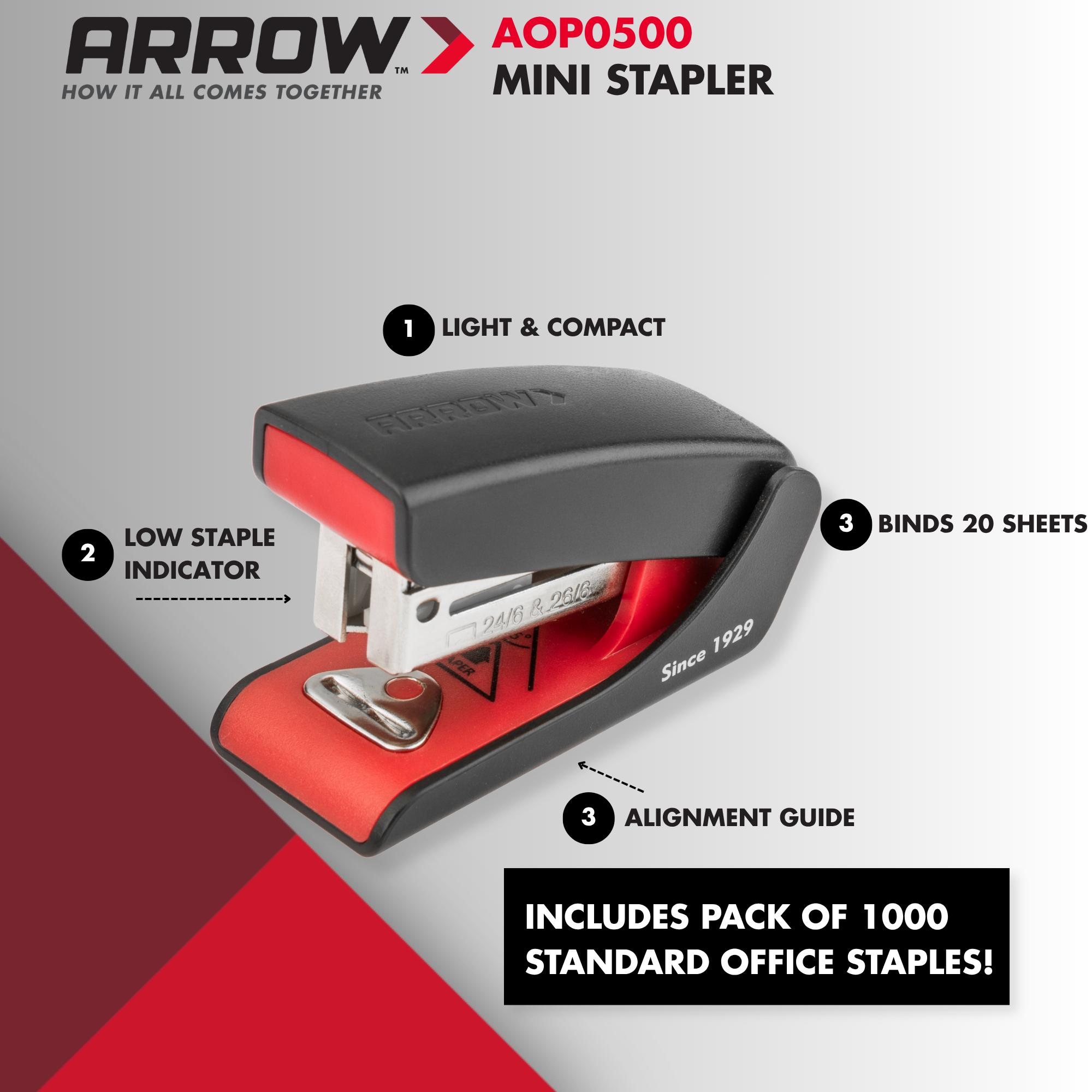 Arrow Mini Stapler - Arrow Tool Group