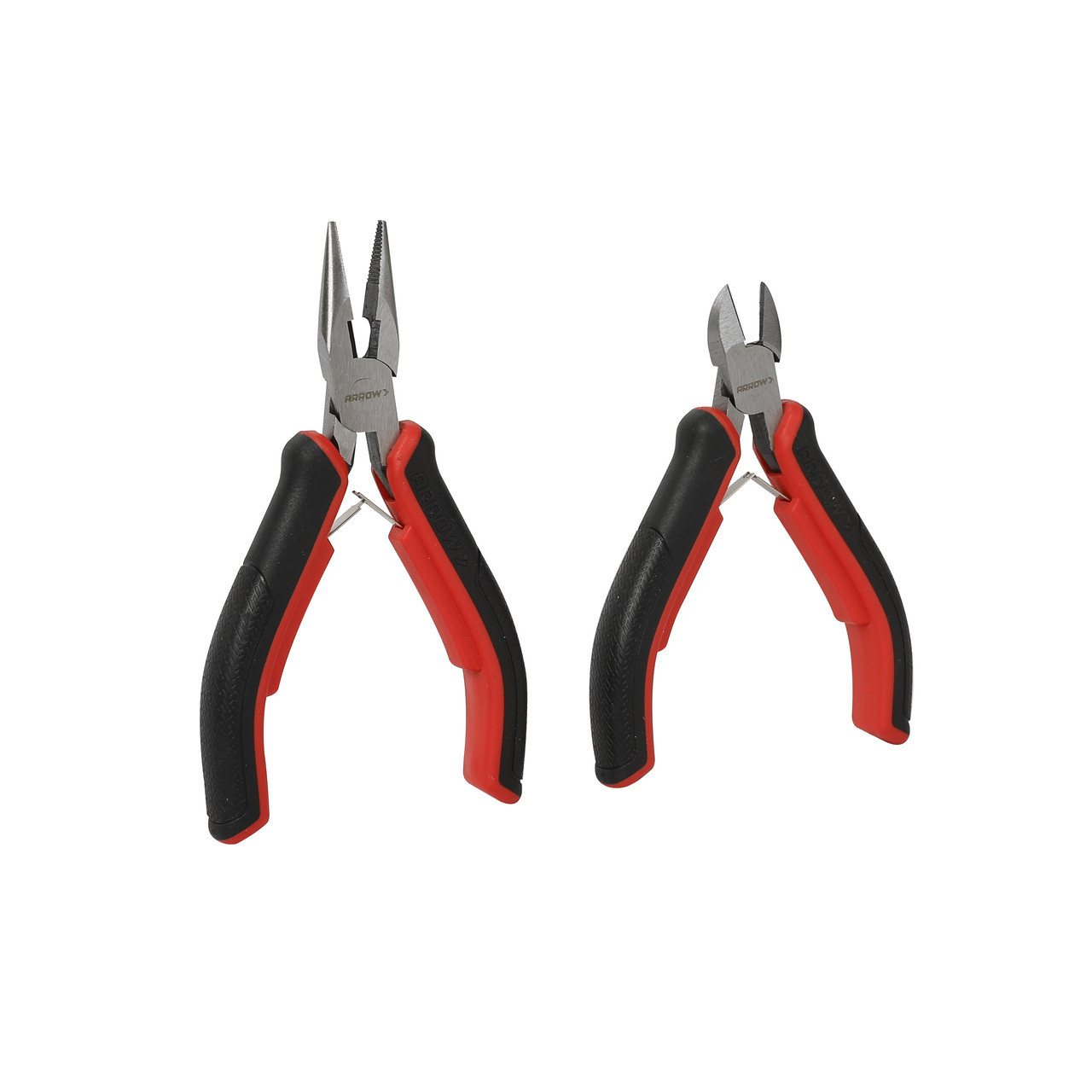 Arrow Steel Mini Pliers Set - Diagonal and Long Needle Nose