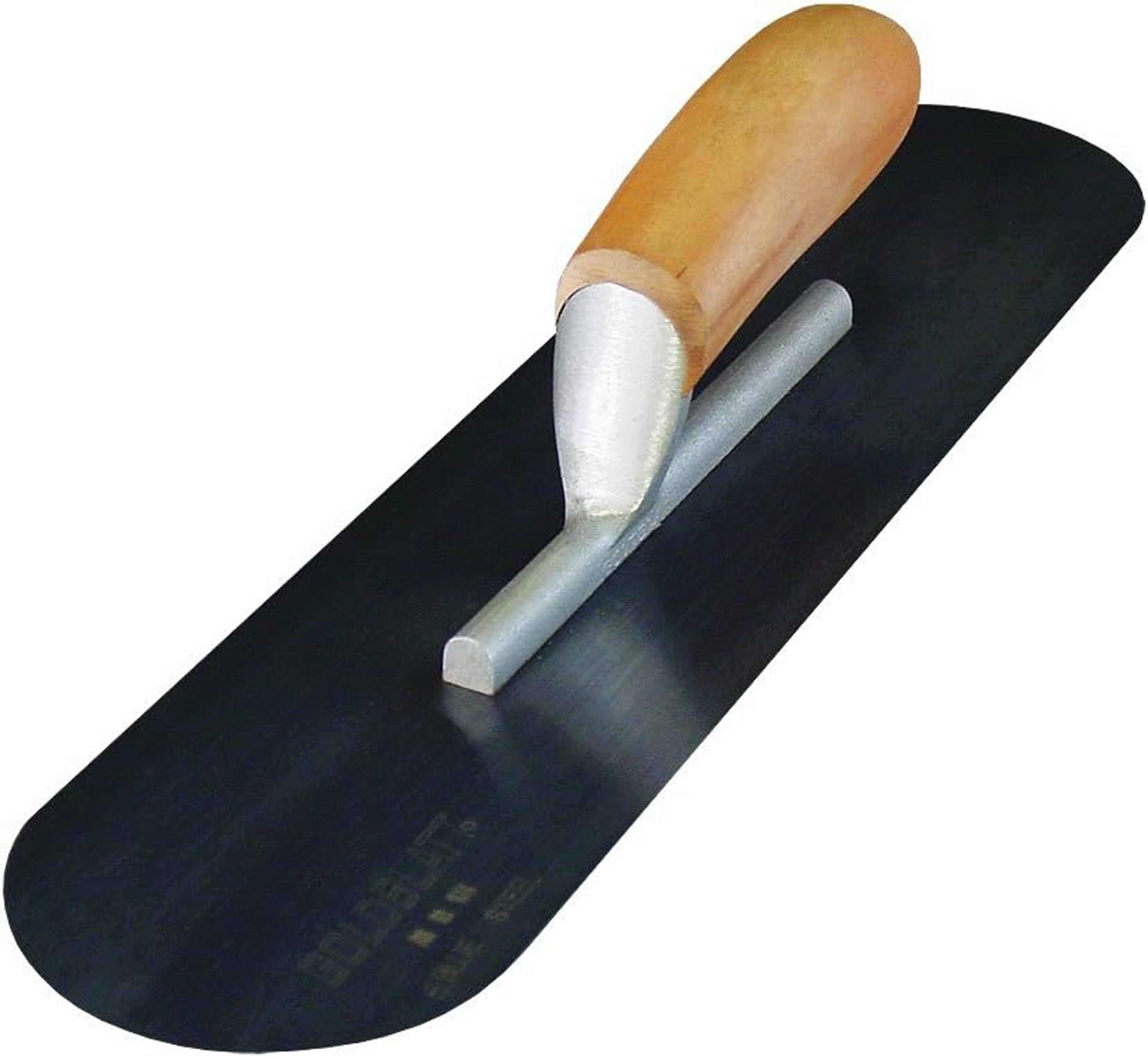 Blue Steel Wood Handled Pool Trowel 16 in. x 4 in.