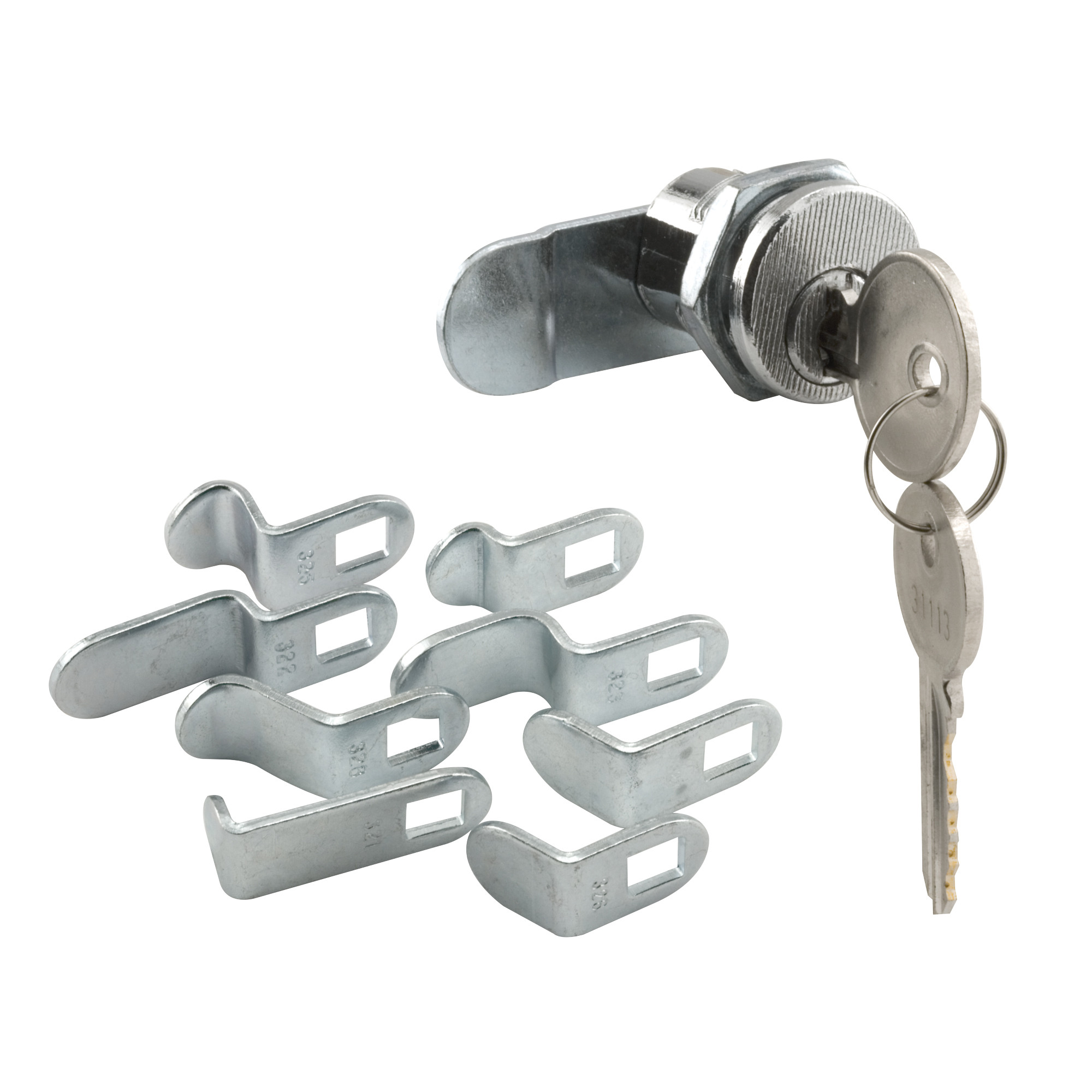 Universal 9-Cam, HL1 Keyway Mailbox Lock - Prime-Line Parts