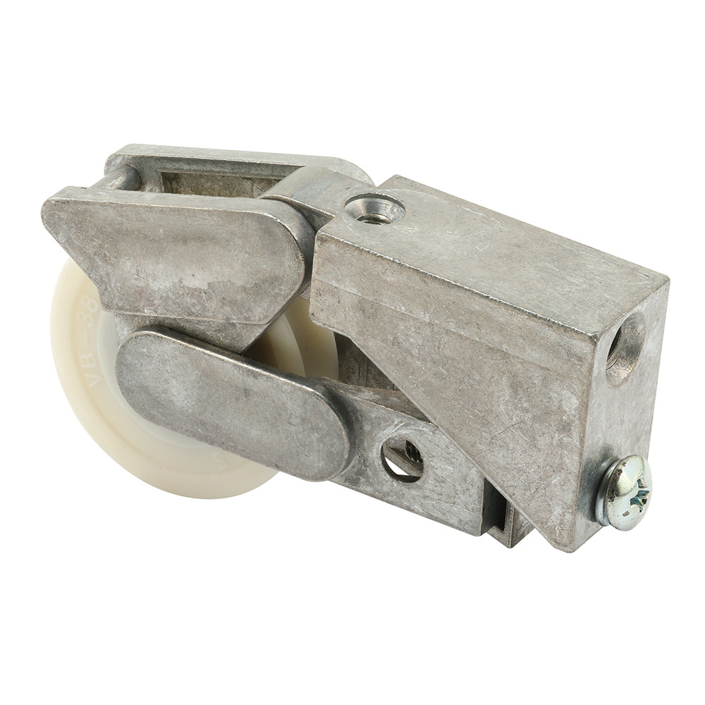 1-1/2 in. Steel, Sliding Door Roller Assembly with Nylon Ball Bearing (Single Pack)