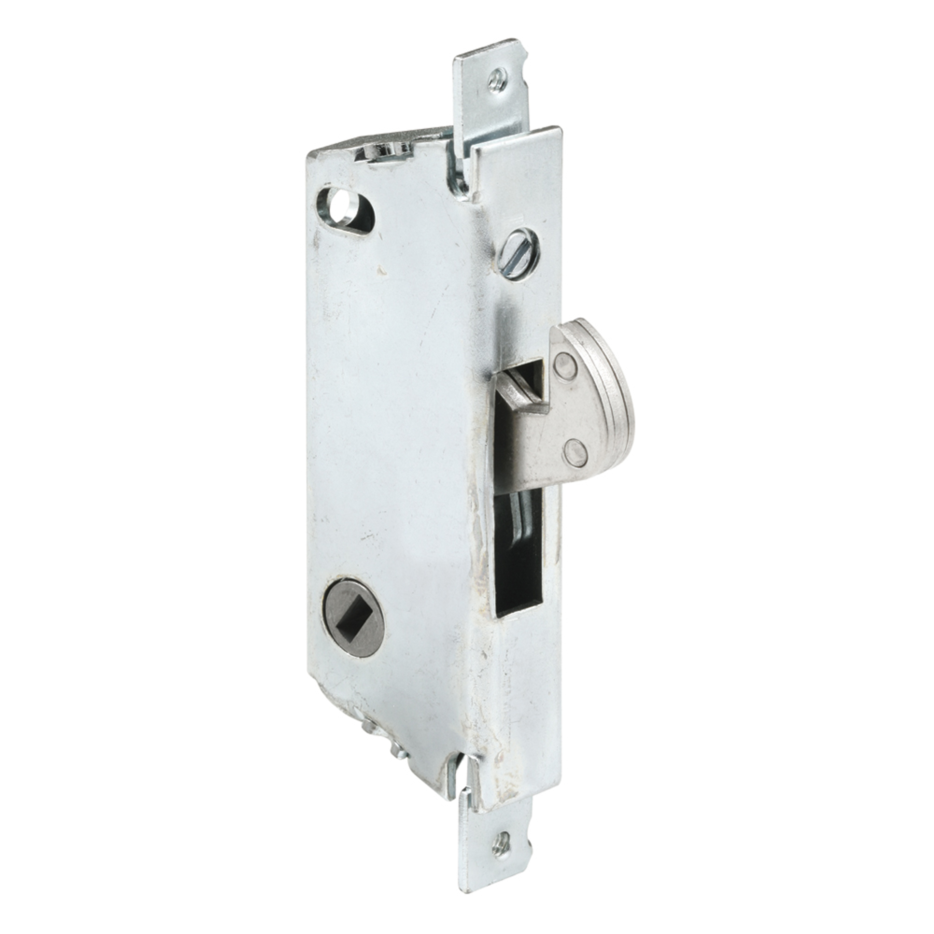 Adams Right, Stainless Steel, Squared Faceplate, Patio Door, Mortise Lock (Single Pack)