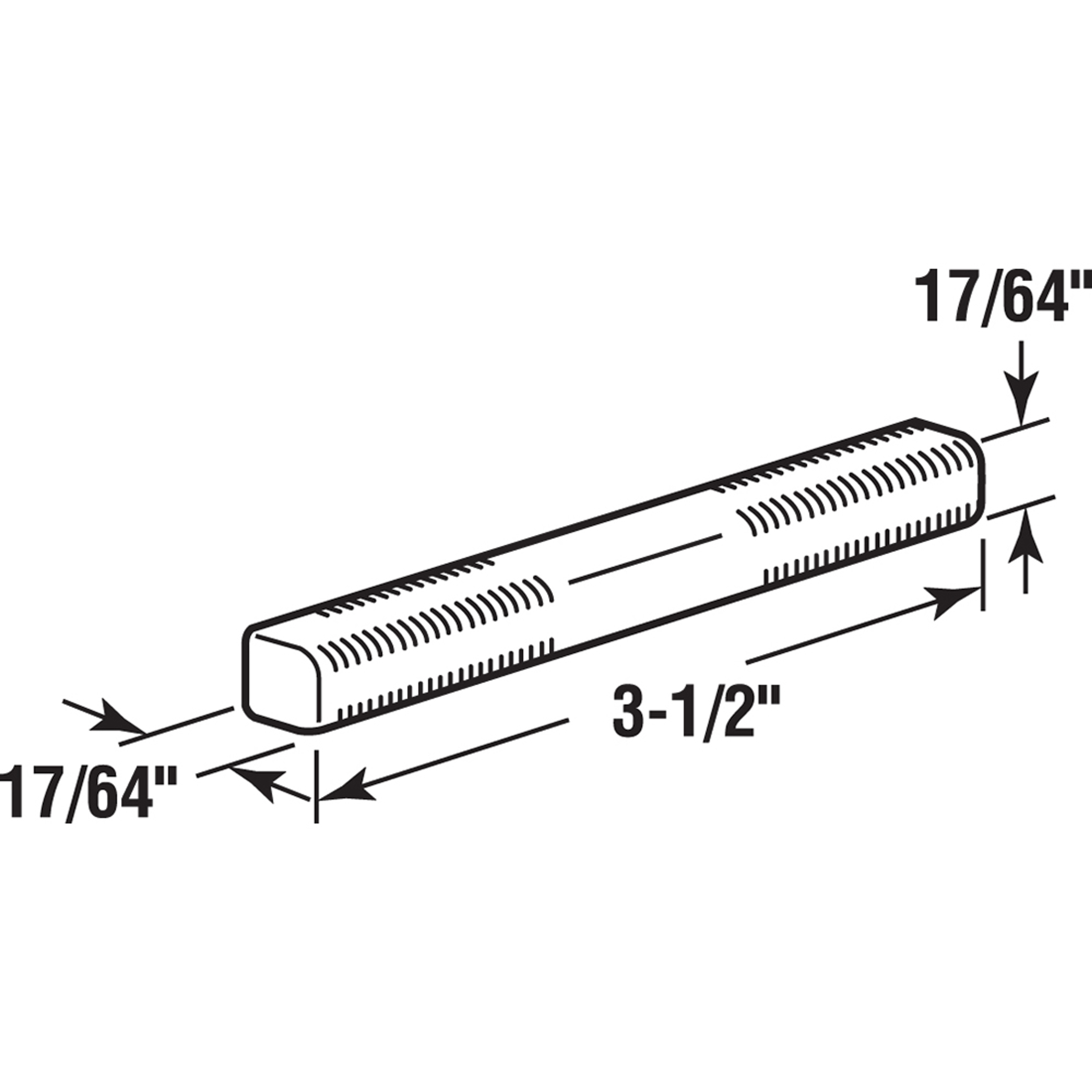 3-1/2 in. Replacement Spindle (10 Pack)