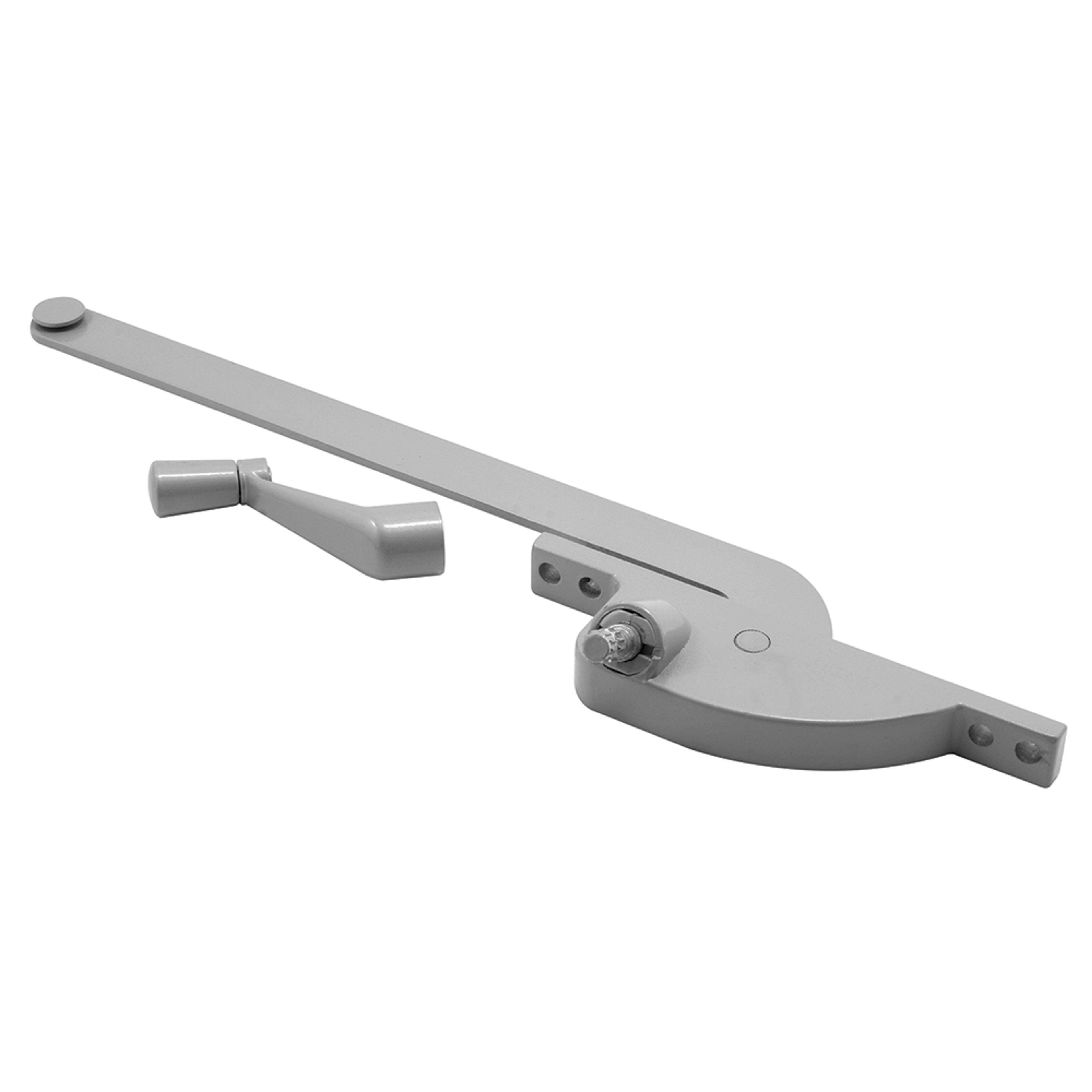 9 in. Aluminum Diecast, Casement Operator, Right Hand, Teardrop Type (Single Pack)