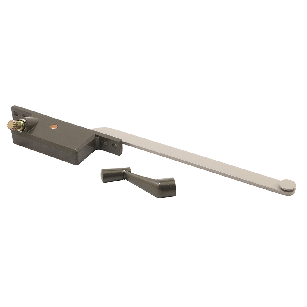 8 in. Bronze Square Type Left-Hand Casement Operator (Single Pack)