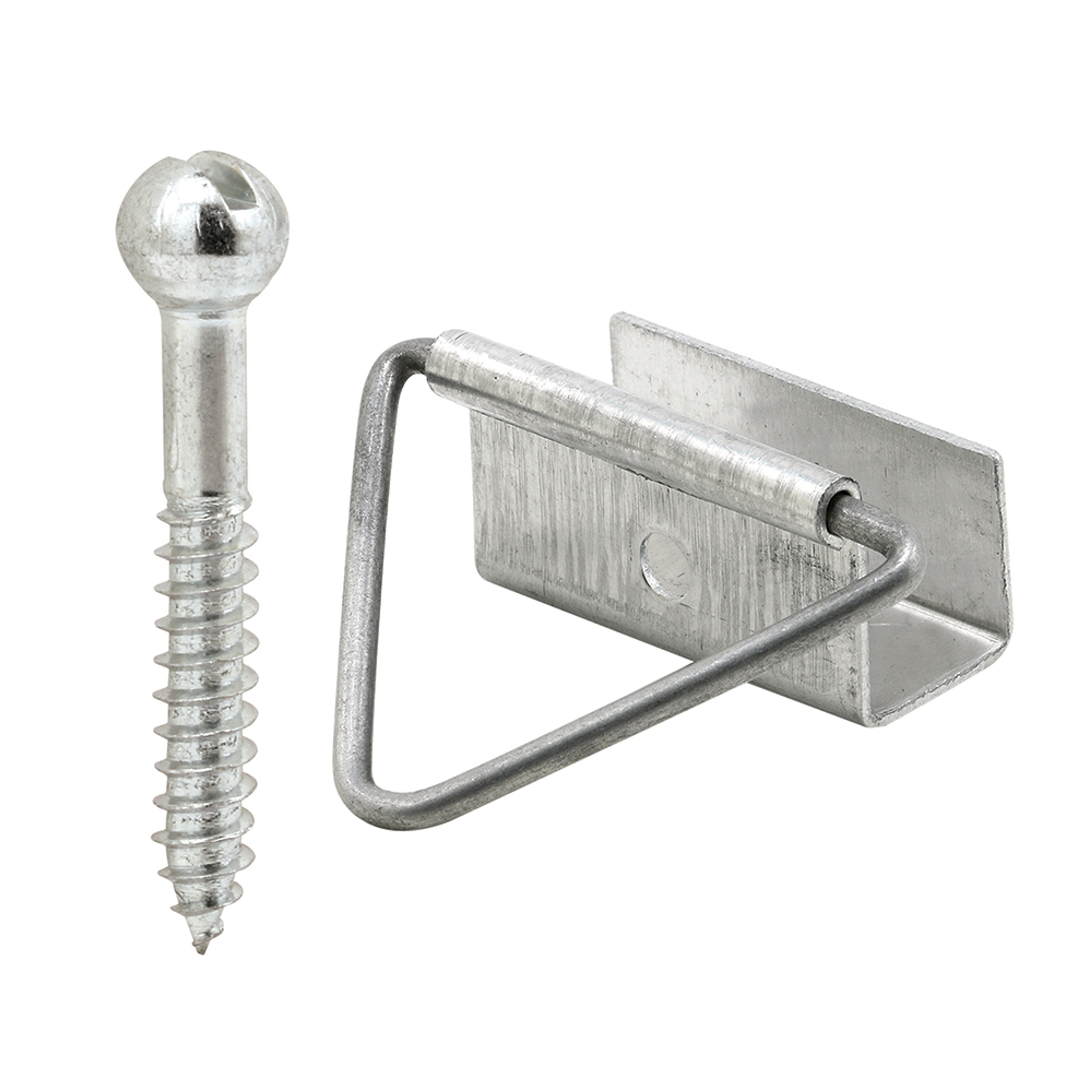  Bottom Latch Only, 7/16", Aluminum, Mill Finish, 4 Each