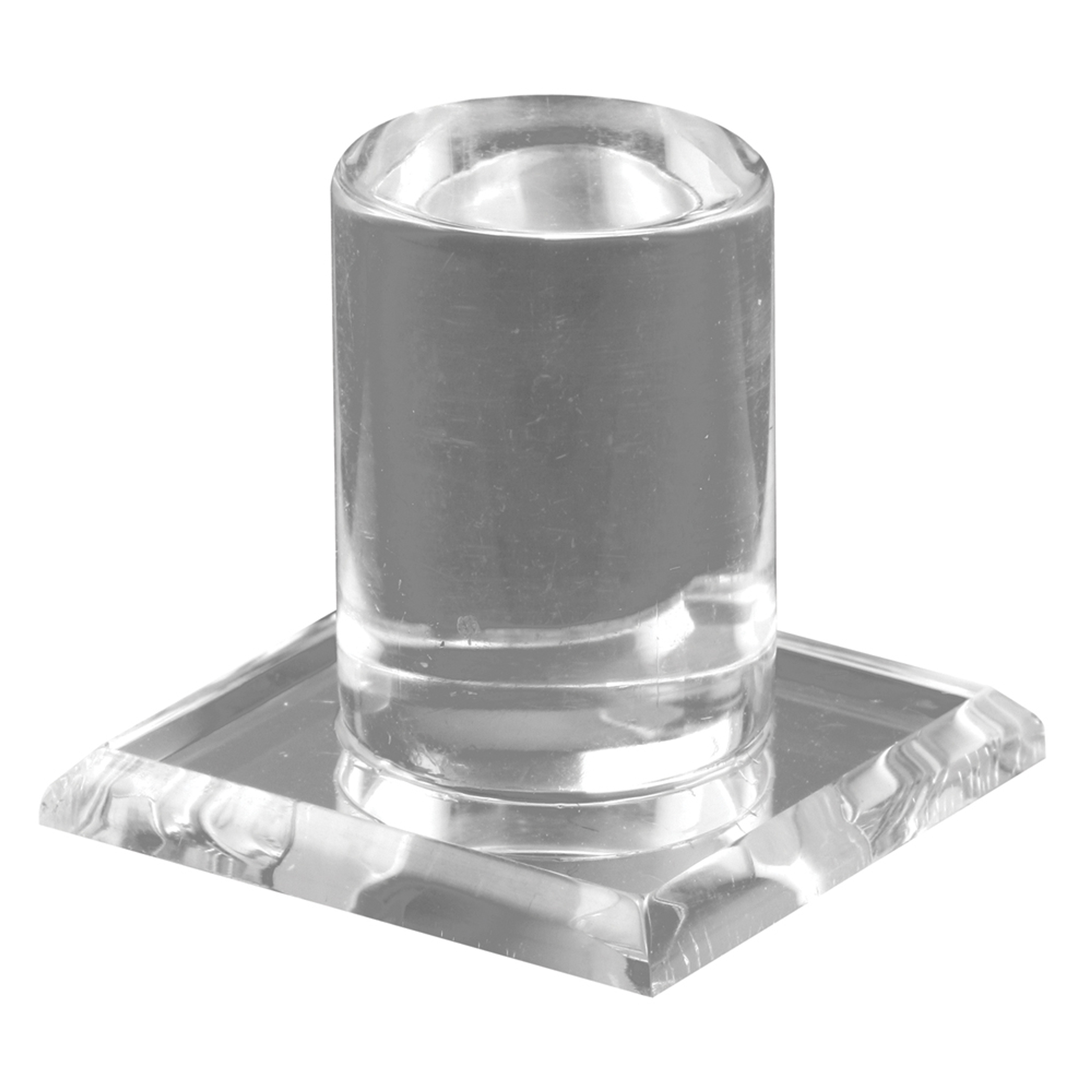 Acrylic Adhesive Back Cabinet Door Pull (Single Pack)