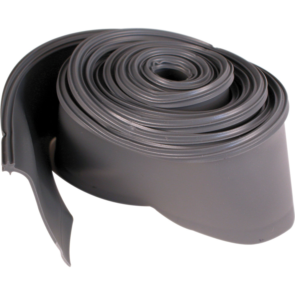 Vinyl Shower Door Bottom Sweep, 36 In. x 1-5/16 In. Star Shaped