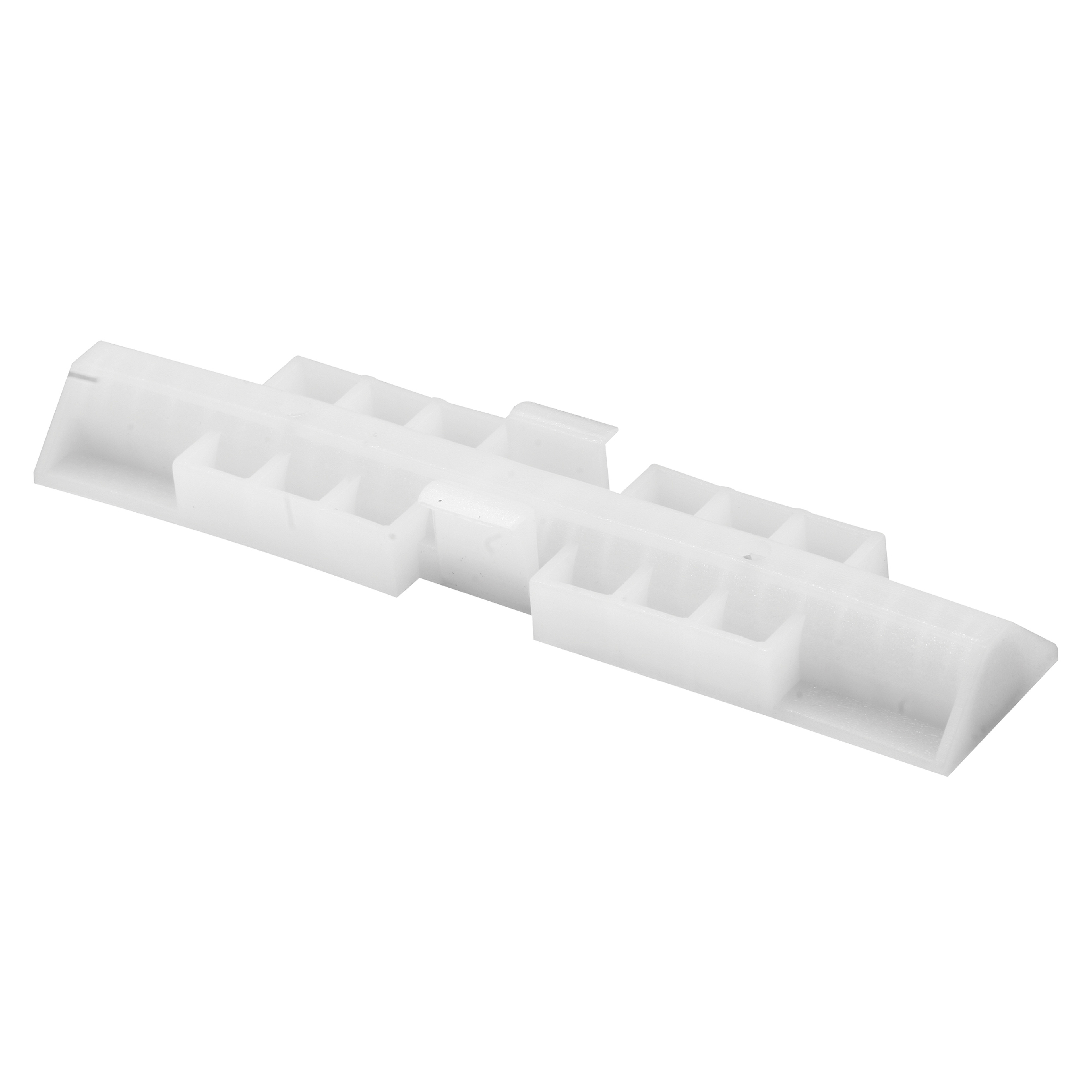  7/8 in., White Nylon, Top Mount Bi-Fold Door Slide Guide, Acme (2 Pack)
