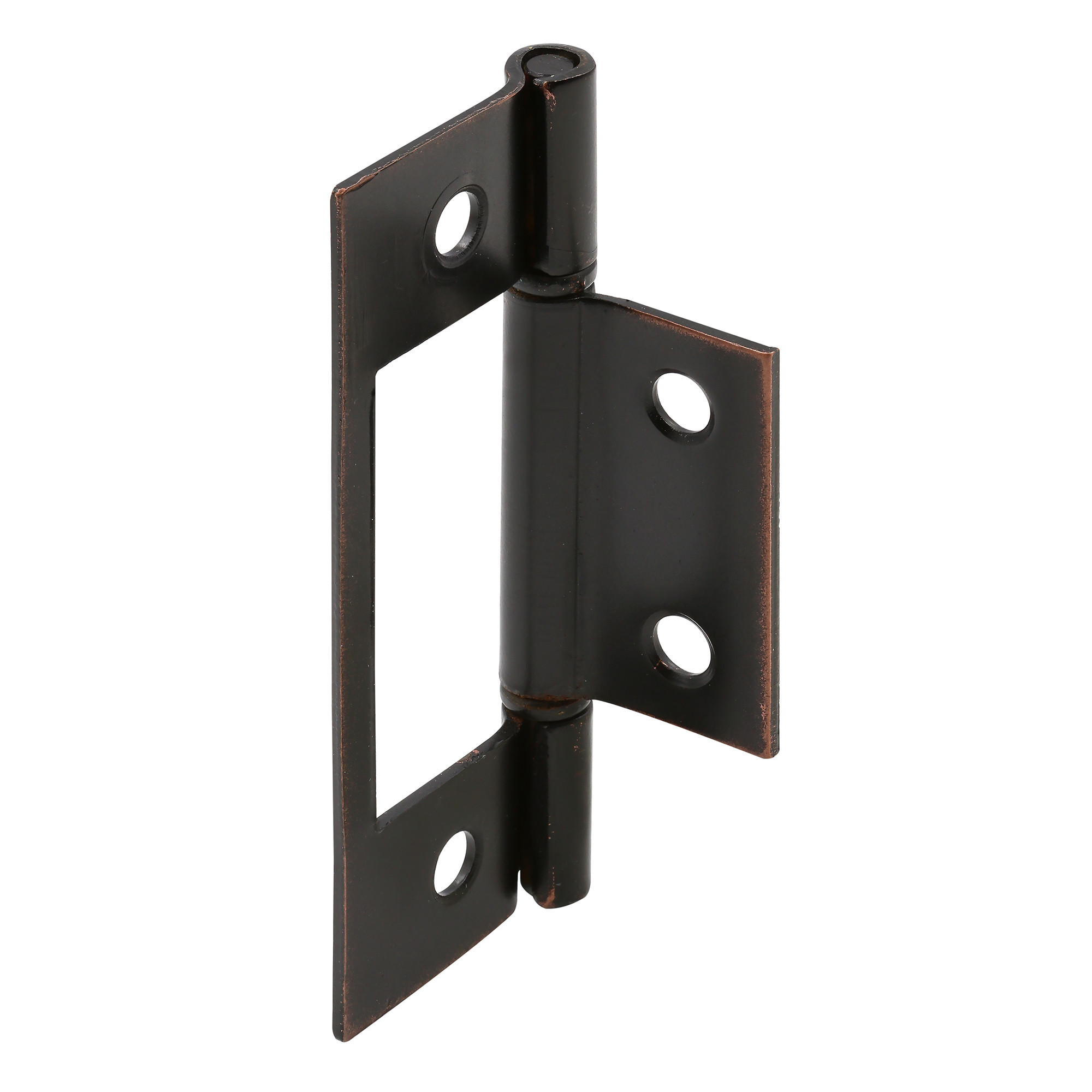 Bi-Fold Door Non-Mortise Hinge, Bronze (Single Pack)