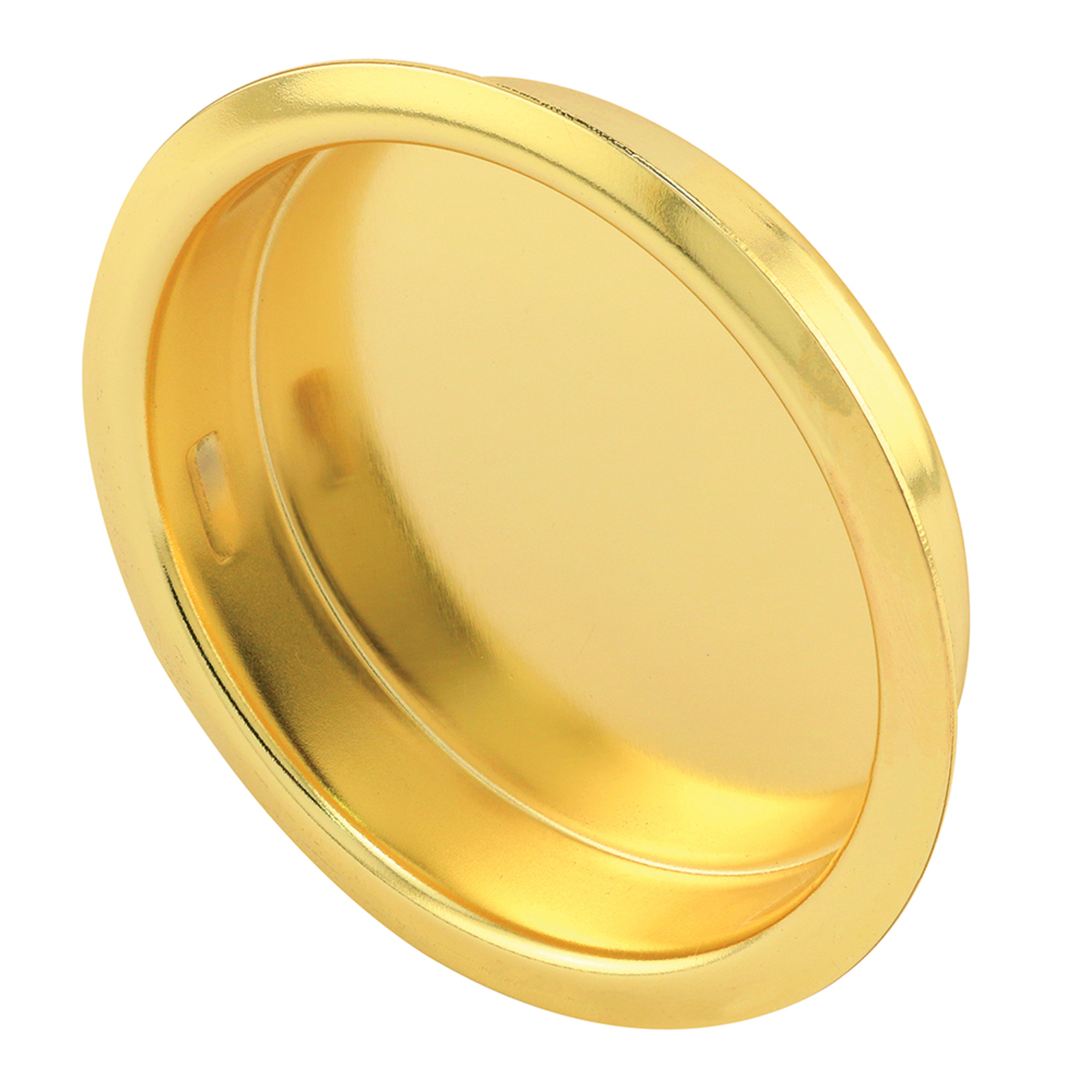  1-3/4 in. Solid Brass Closet Door Finger Pull (2 Pack)