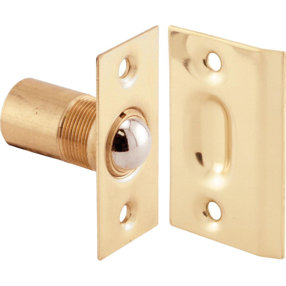 11/16 in. Solid Brass Housing and Plates w/Steel Ball Catch and