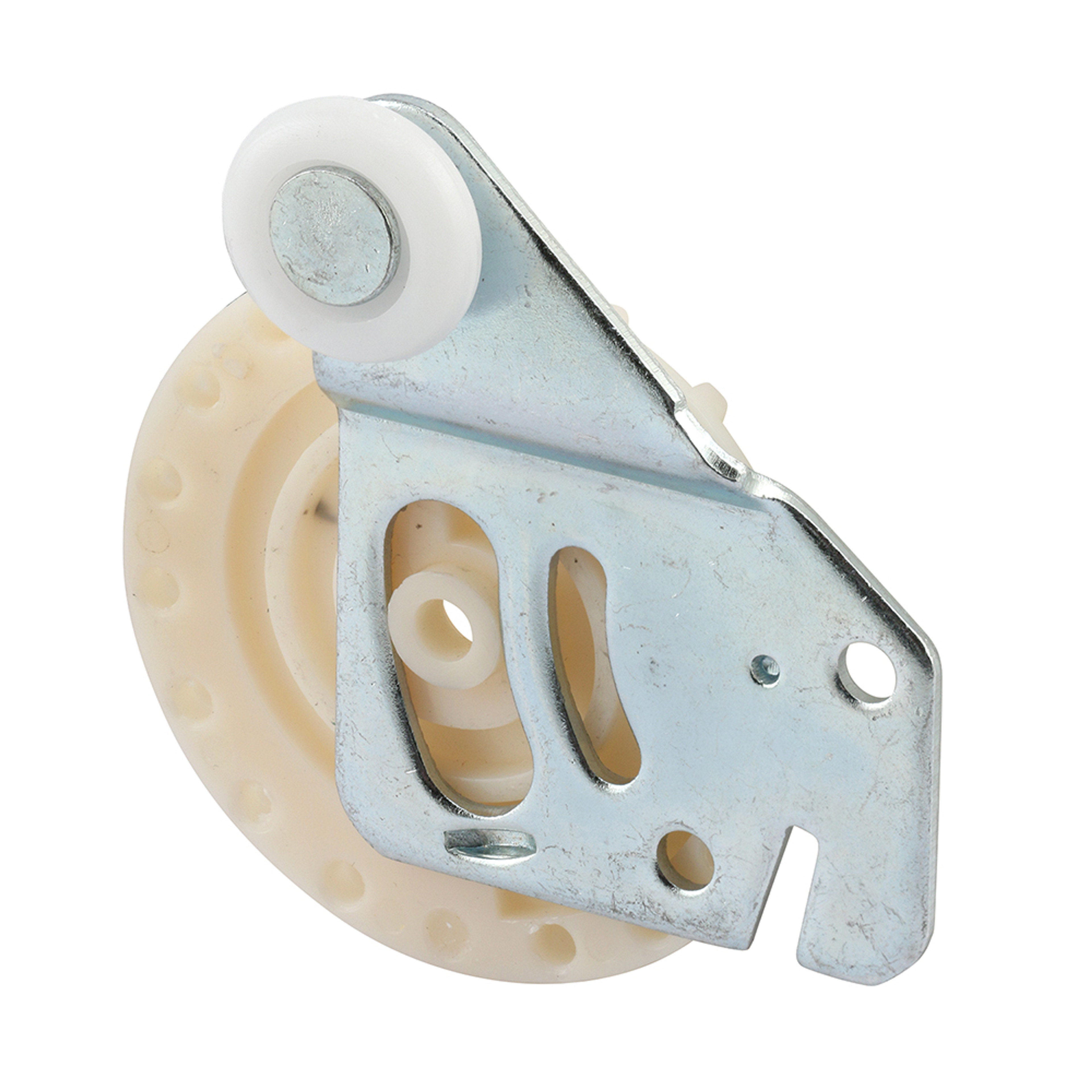  1/8 in. Offset, 3/4 in. Nylon Dial Action Closet Door Hanger (2 Pack)