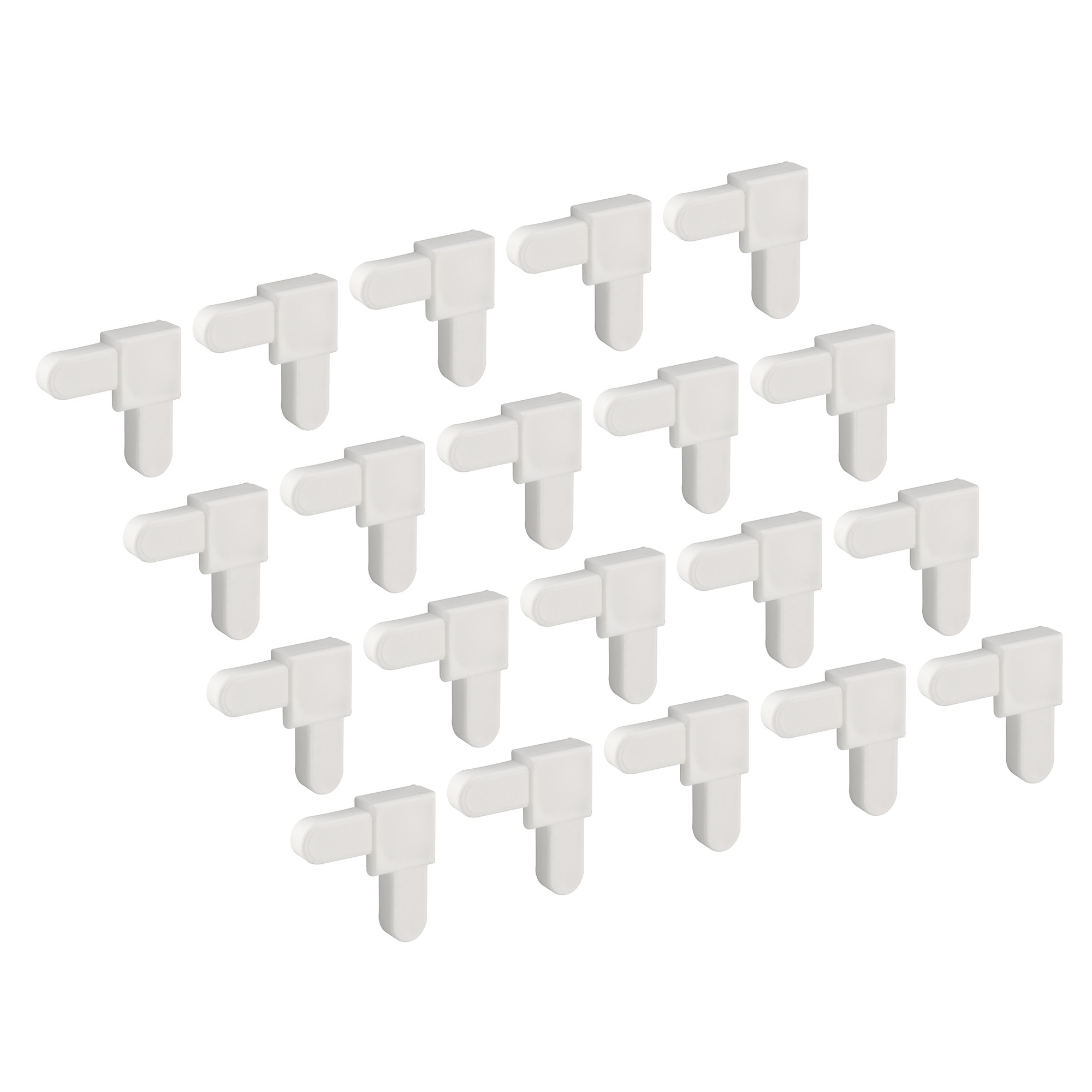 1/4 x 5/8 in. White Plastic, for Mobile Homes, Screen Frame Corner