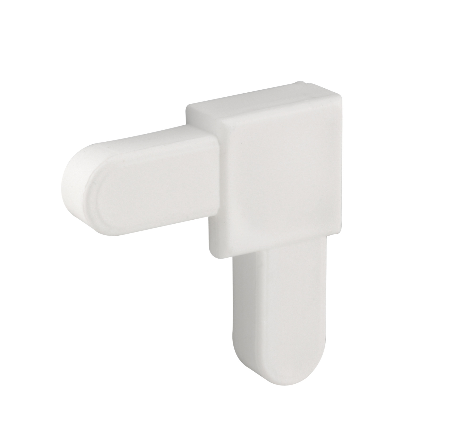 1/4 x 5/8 in. White Plastic, for Mobile Homes, Screen Frame Corner