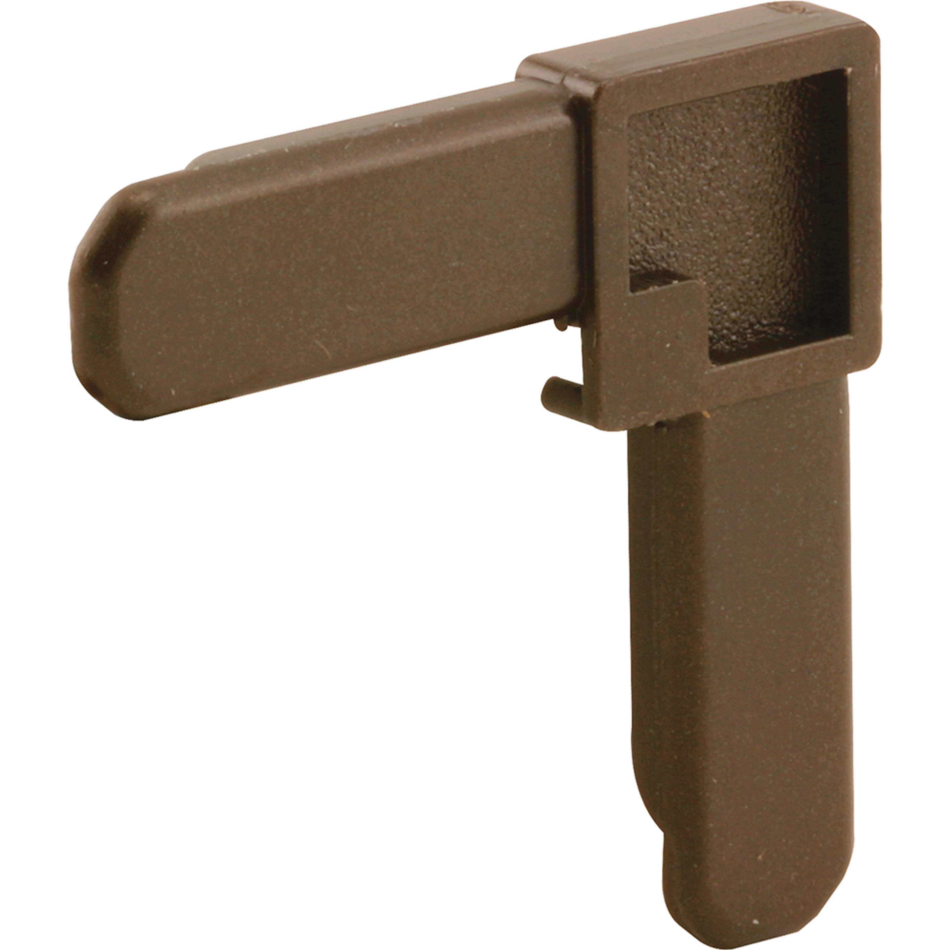  1/4 in. x 3/4 in. Bronze Plastic Screen Frame Corner (100 Pack)