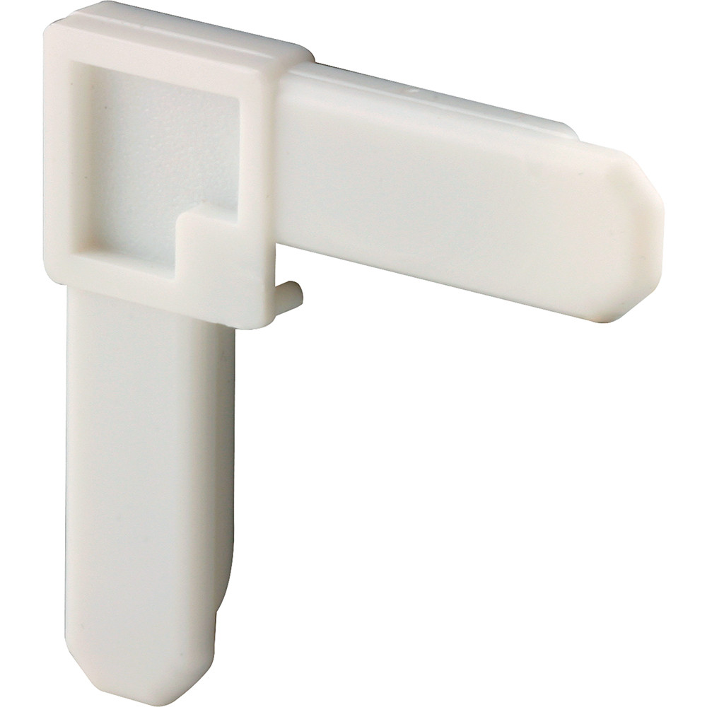 1/4 in. x 3/4 in. White Plastic, Screen Frame Corner (100 Pack