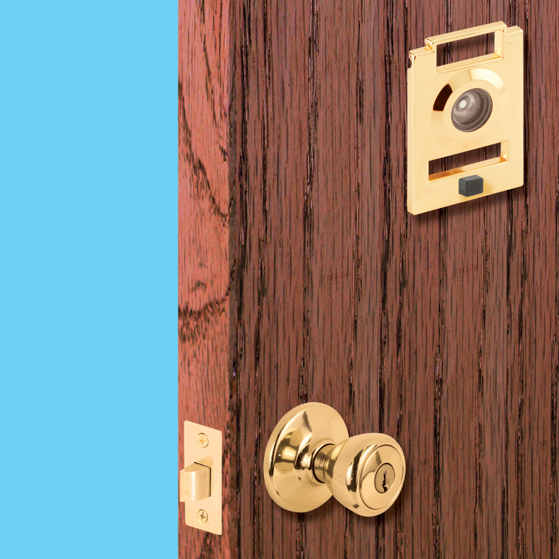 200 Degree Door Viewer and Chime (Single Pack) - Prime-Line Parts