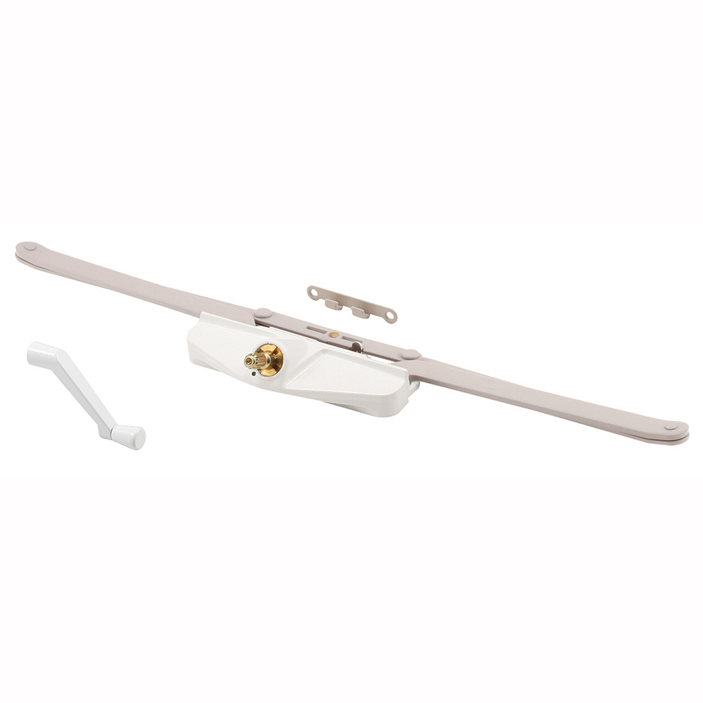  16-1/8 in., White Finish, Roto Gear Awning Operator (Single Pack)