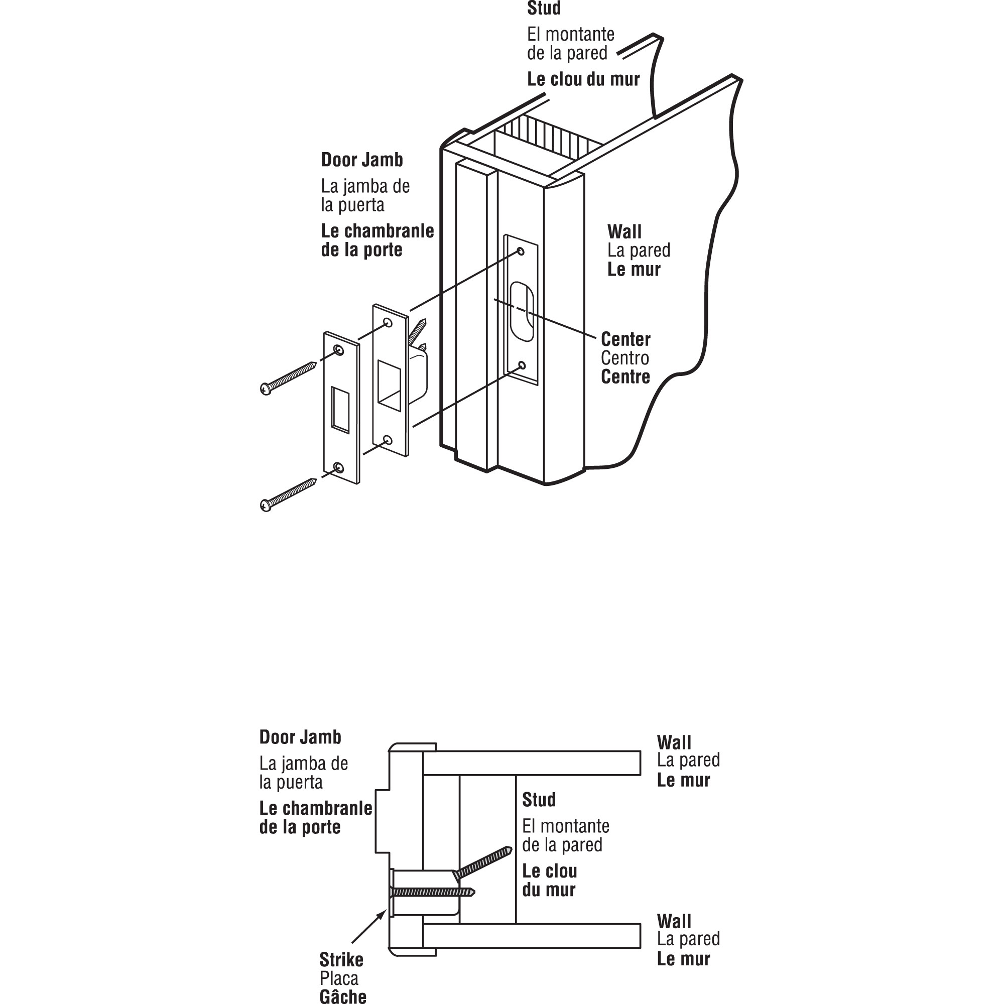 Box Armored Security Strike, 4-7/8 inch Height x 1-1/4 inch Width