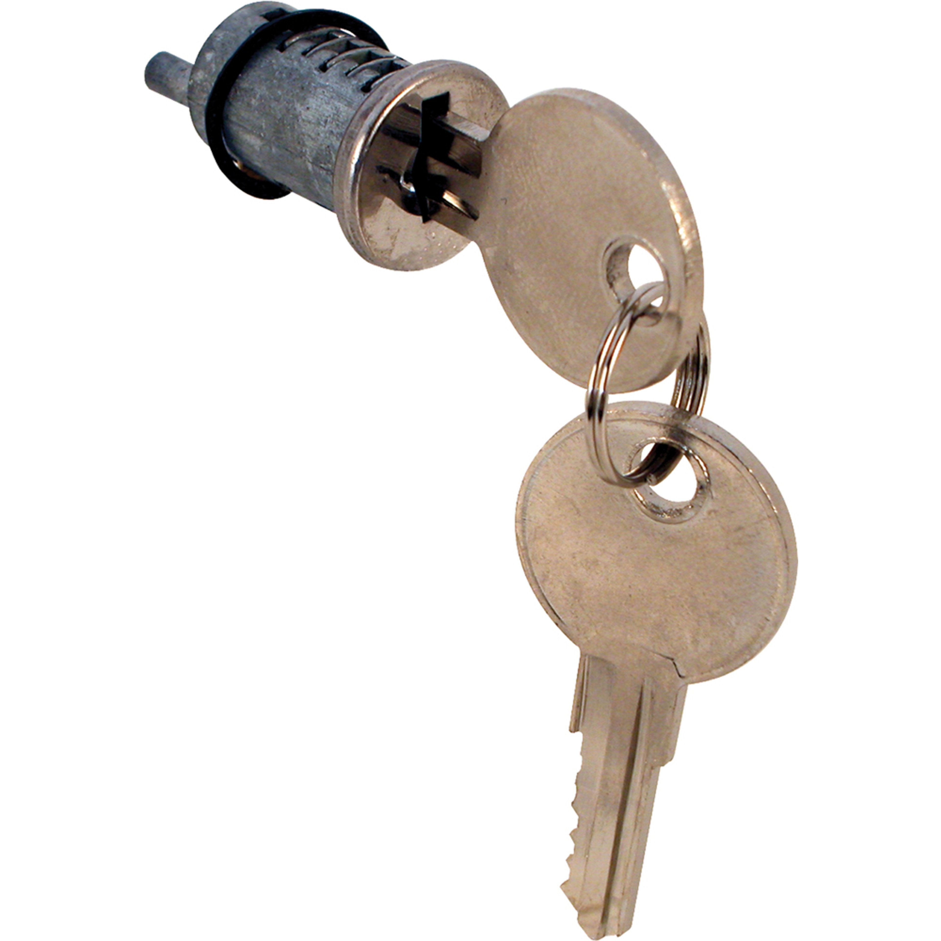 1 in. Wafer Type Sliding Diecast Door Cylinder Lock (Single Pack)