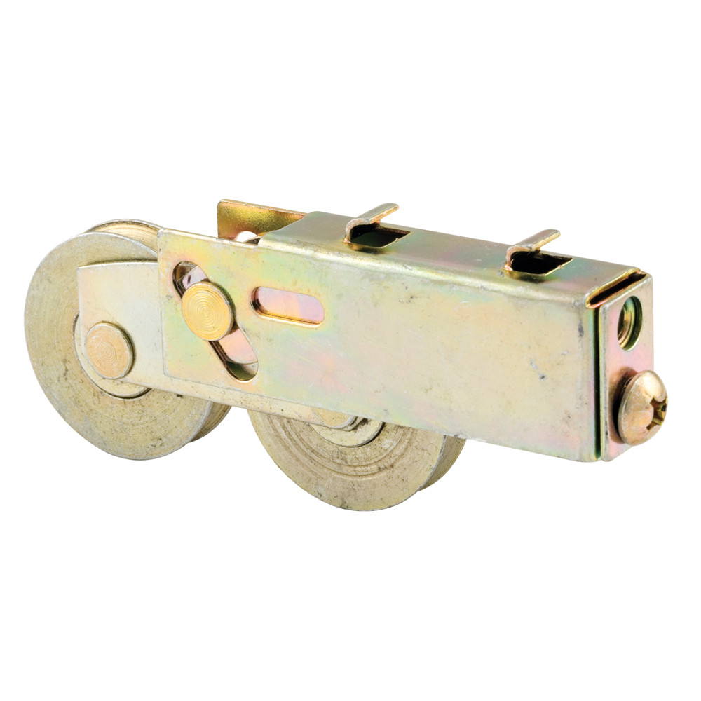 1-1/2 in. Steel Ball Bearing Plain Back Sliding Door Tandem Roller Assembly for Smith and Carry (Single Pack)