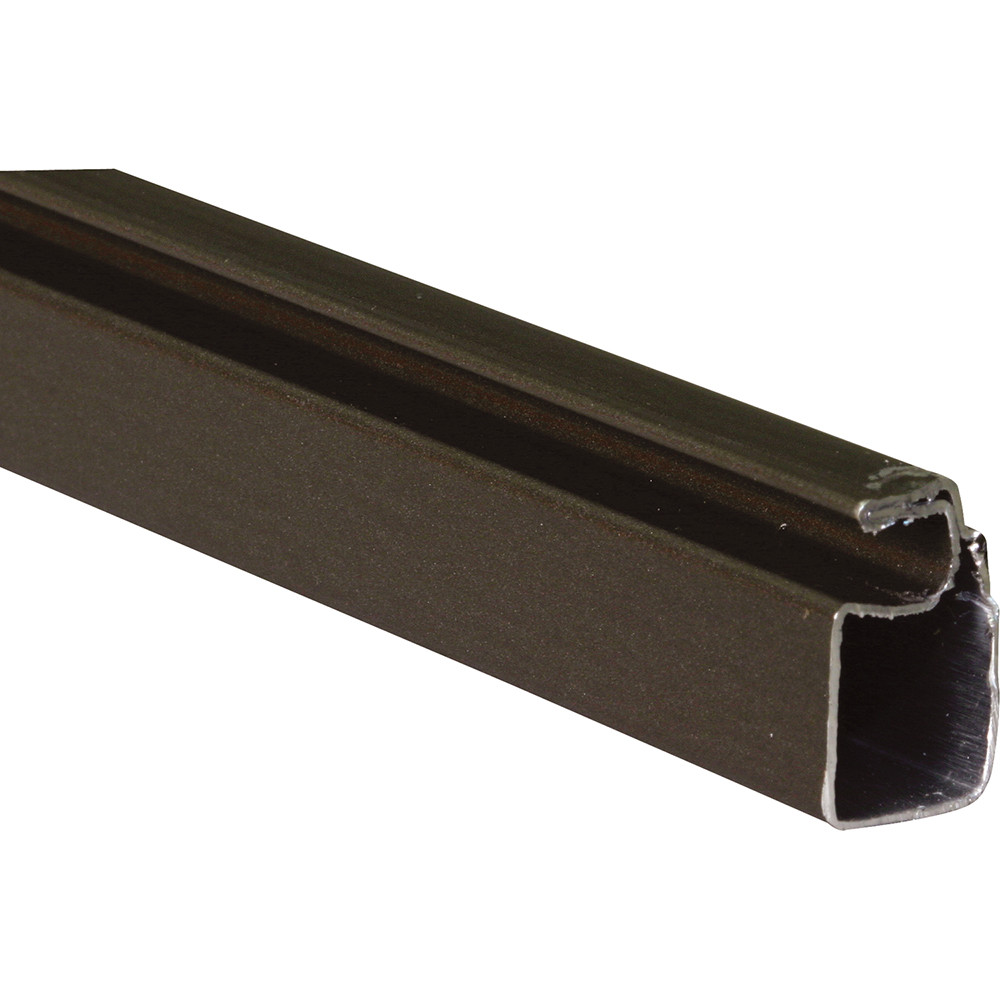 Aluminum Screen Frame – 7/16” x 3/4” x 72” – Build or Repair Window Screens – Cut to Size – Uses 716” x 3/4” Screen Frame Corners – Bronze Finish (Box of 20, 72” pieces)