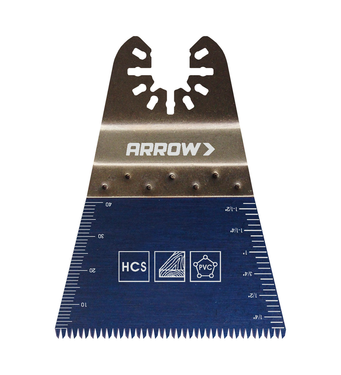 Arrow OSC106-1 Japanese Tooth Oscillating Blade, 2-11/16 Inch