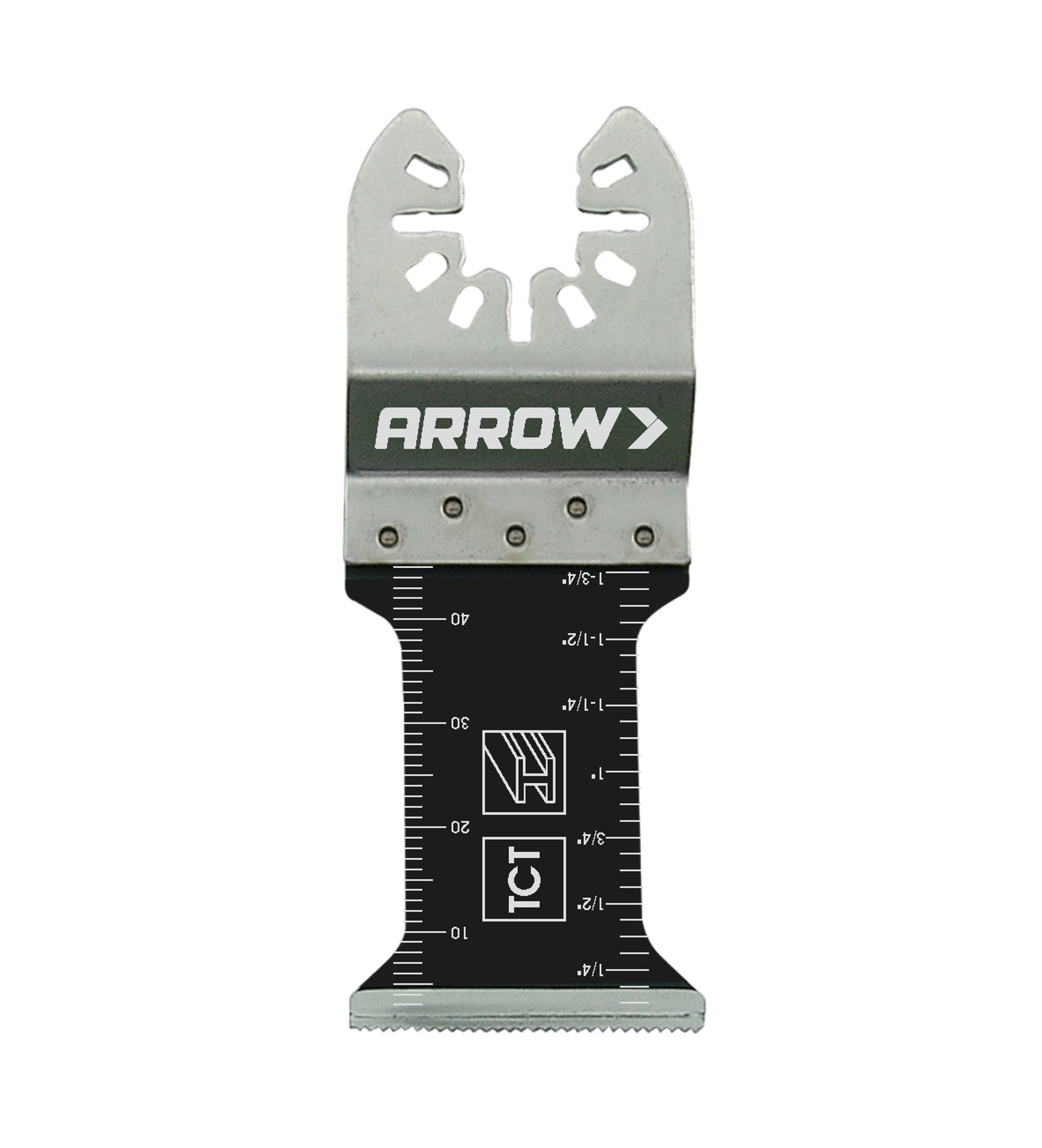 Arrow OSC302-5 Titanium Coated Carbide Enhanced Oscillating Multitool Saw Blades, 5 Pack