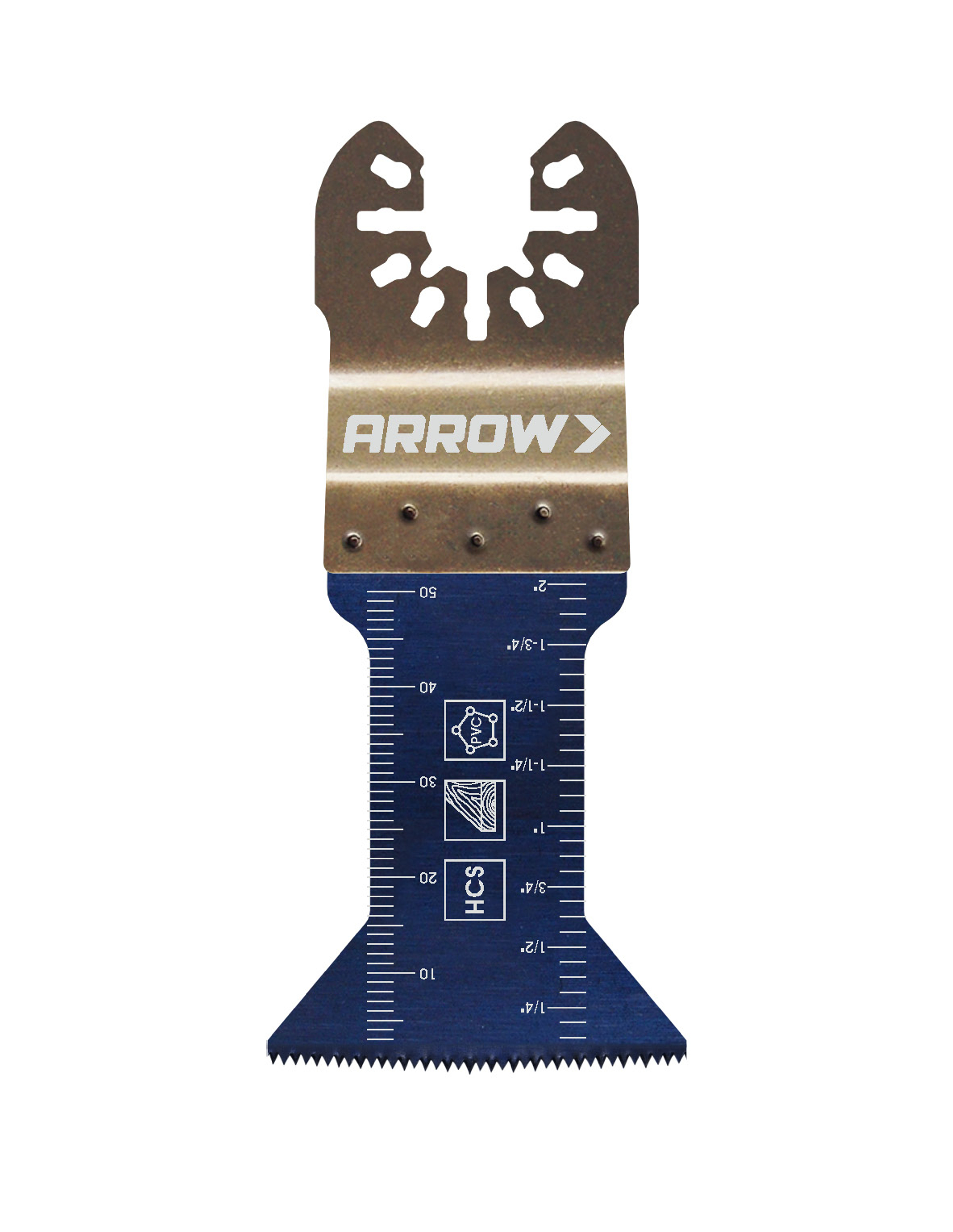 Arrow OSC104-1 Japanese Tooth Tough Curve Wood Oscillating Tool Blade