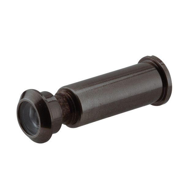 Image of Door Viewer 160 Degree 1/2 in. UL Listed Solid Brass, Classic Bronze Finish (Single Pack)
