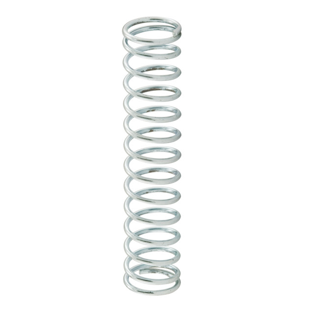Image of Compression Spring, Spring Steel Construction, Nickel-Plated Finish, 0.025 GA x 9/32 in. x 1-3/8 in. (4 Pack)