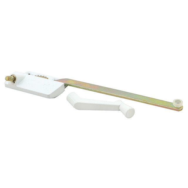 Image of 9-1/2 in. Single-Arm Right-Hand Casement Operator with Crank, fits Truth, White Finish (Single Pack)