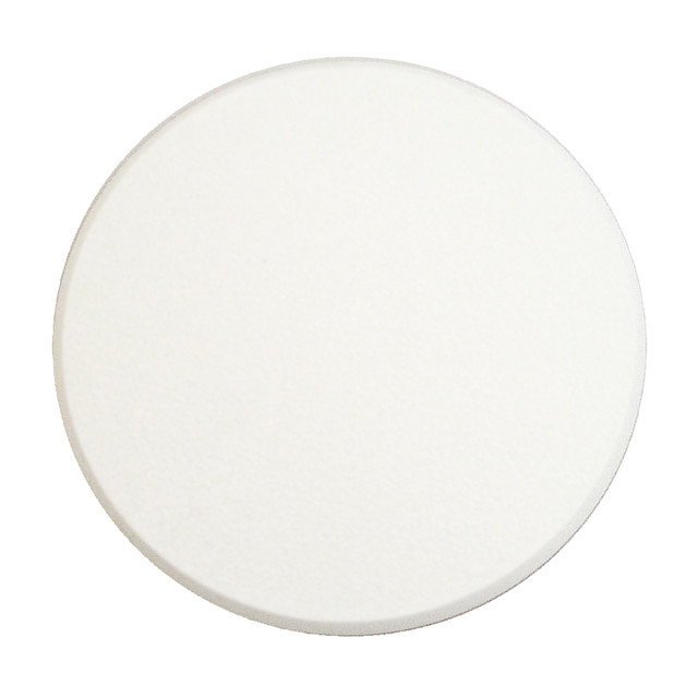 Image of Vinyl Circular Wall Protector with Self-Adhesive Backing, 5 Inch Diameter, White, (Single Pack)