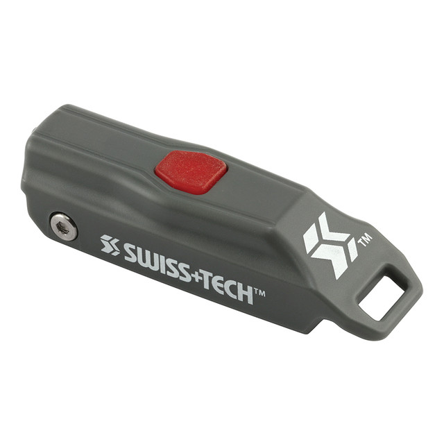 Image of SWISS+TECH 7-IN-1 Key Ring, Screwdriver tool with LED Flashlight
