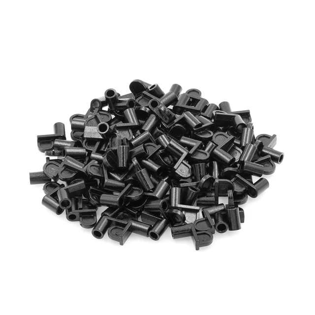 Image of Diecast Screen Clip, 7/16 in., Black (100 Pack)
