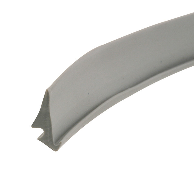 Image of Glazing Spline, Flexible Vinyl Push-in Bead, .17&quot; x .38&quot;, Gray, 2' per roll.