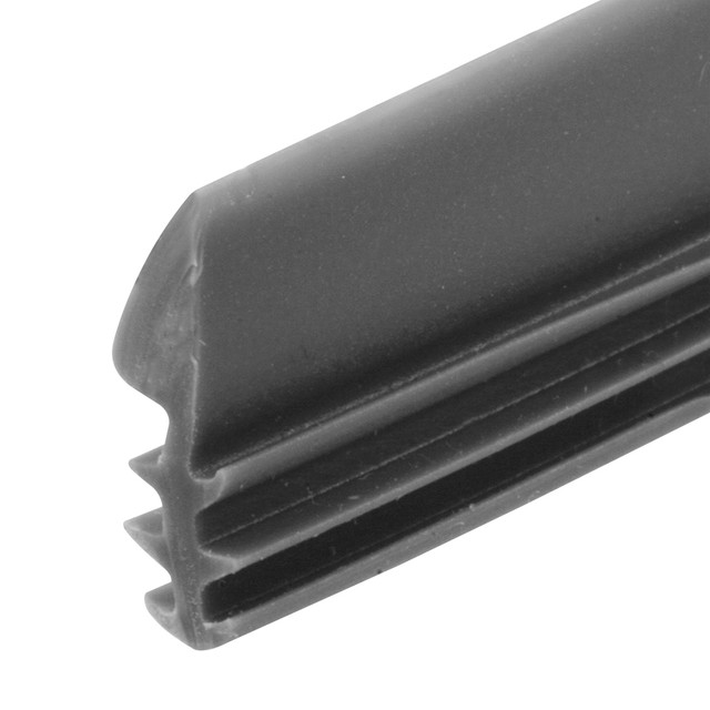 Image of Glazing Spline, Flexible Vinyl Push-in Bead, .13&quot; x .43&quot;, Gray, 2' per roll.