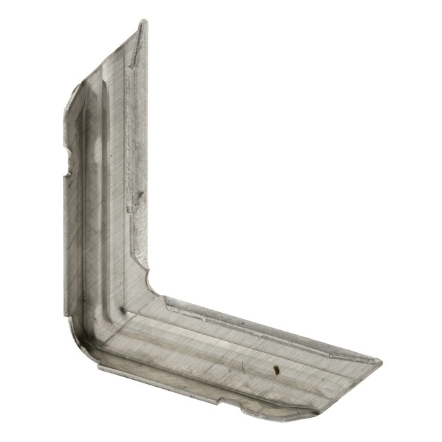 Image of 1/4 x 3/4 in. x 0.040, Screen Frame Corners, Stamped Aluminum, Fits Elgar Frame (50 Pack)
