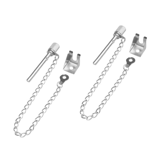 Image of Sliding Window Night Lock Pin, 1-3/8 in., Aluminum Finish (2 Pack)