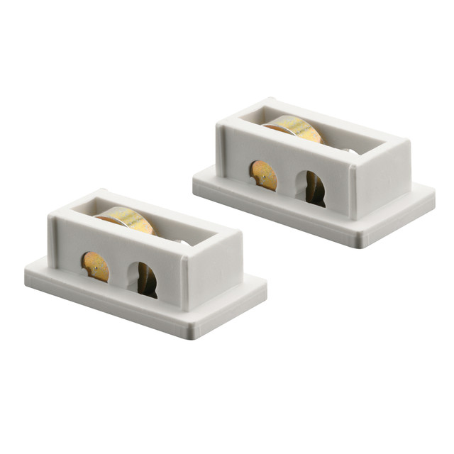 Image of Sliding Window Roller Assembly, 5/8 in. Flat Steel Roller (2 Pack)